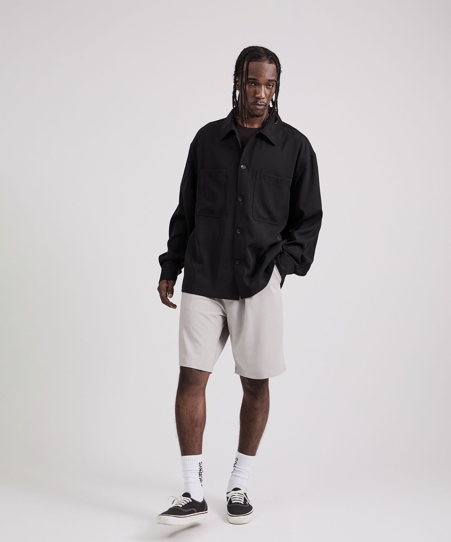 Driessen Crepe Overshirt