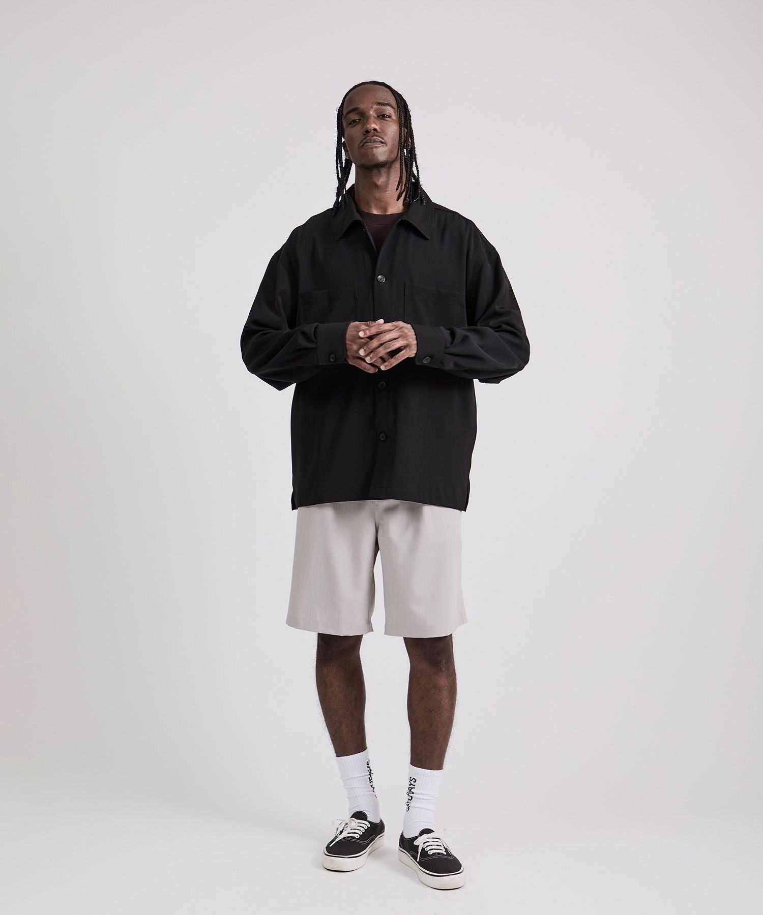Driessen Crepe Overshirt