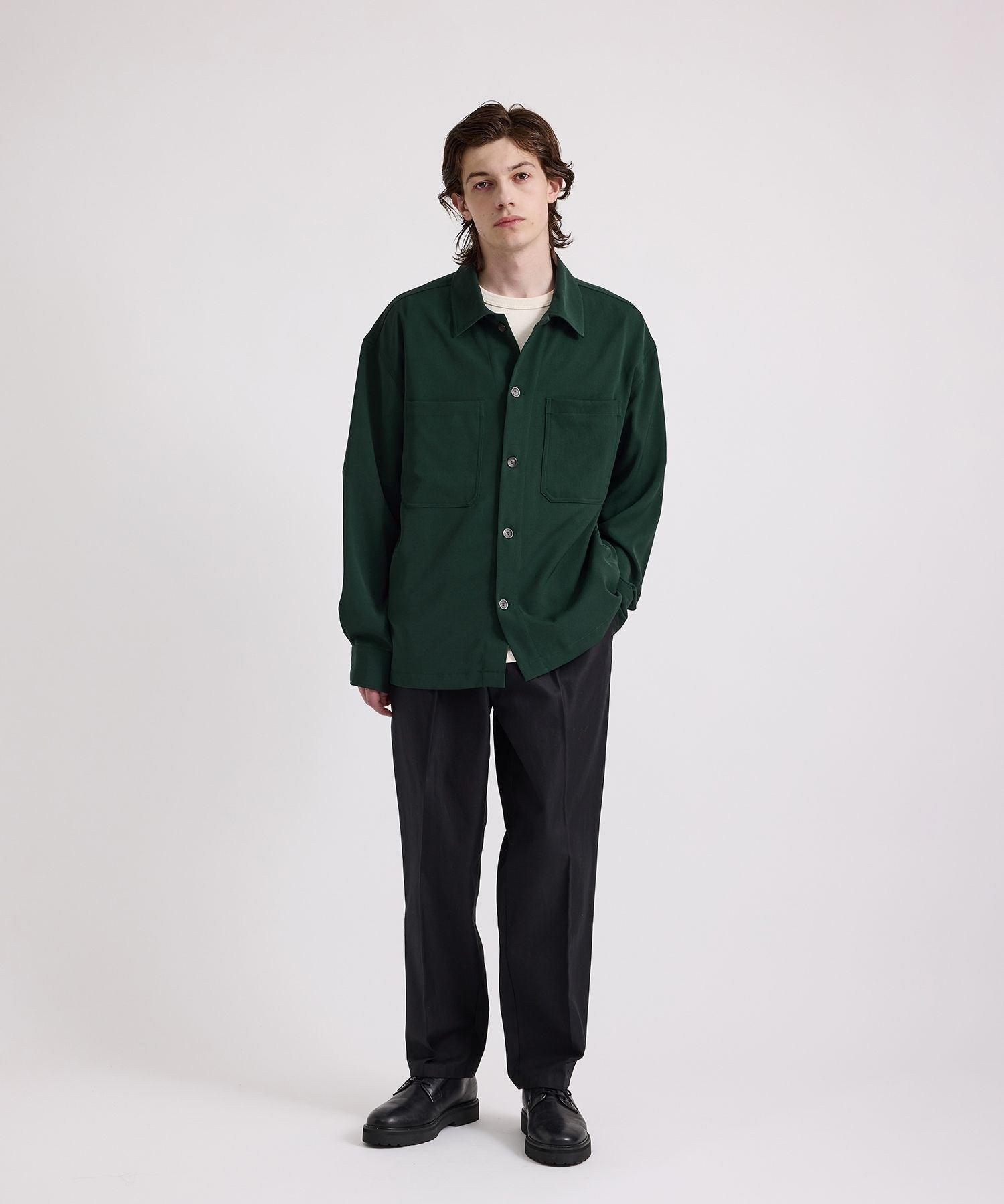 Driessen Crepe Overshirt