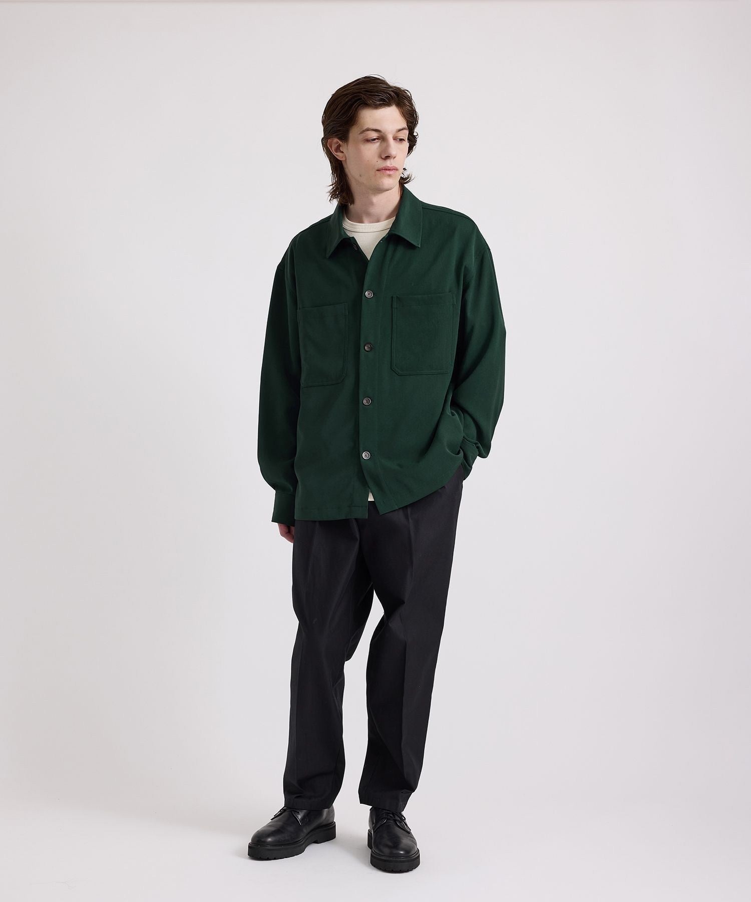 Driessen Crepe Overshirt