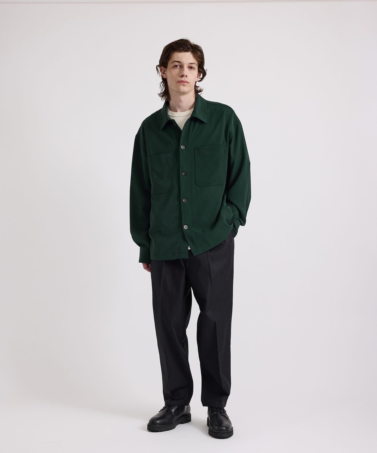 Driessen Crepe Overshirt