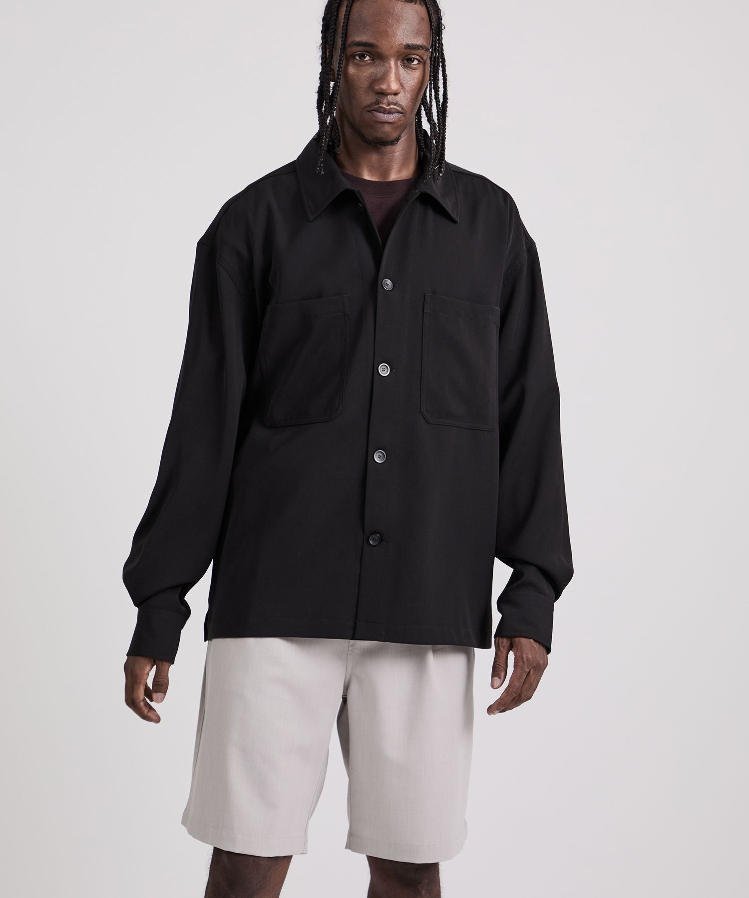 Driessen Crepe Overshirt