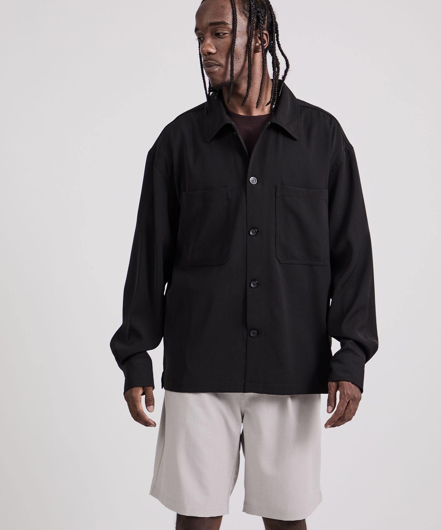 Driessen Crepe Overshirt