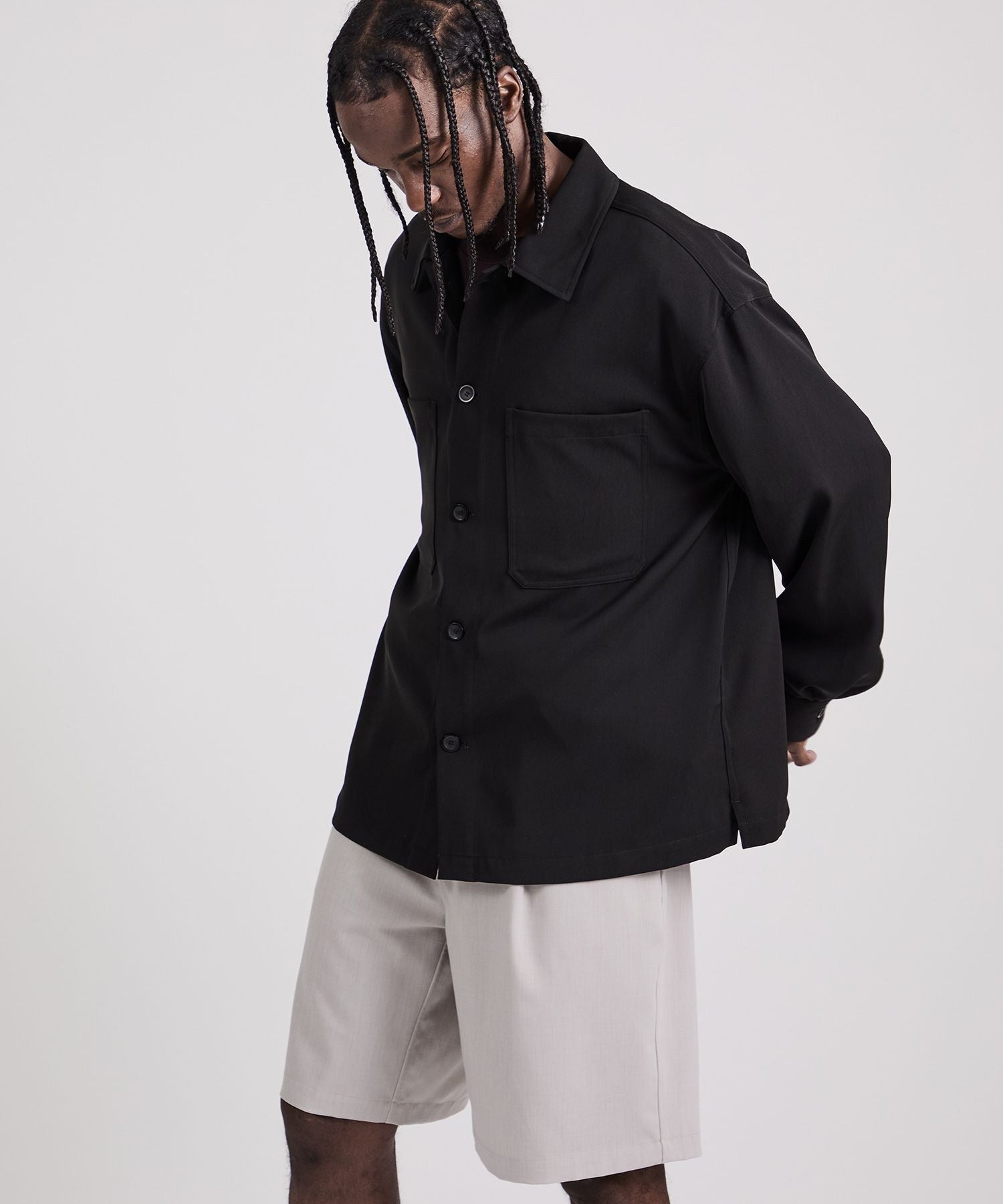 Driessen Crepe Overshirt