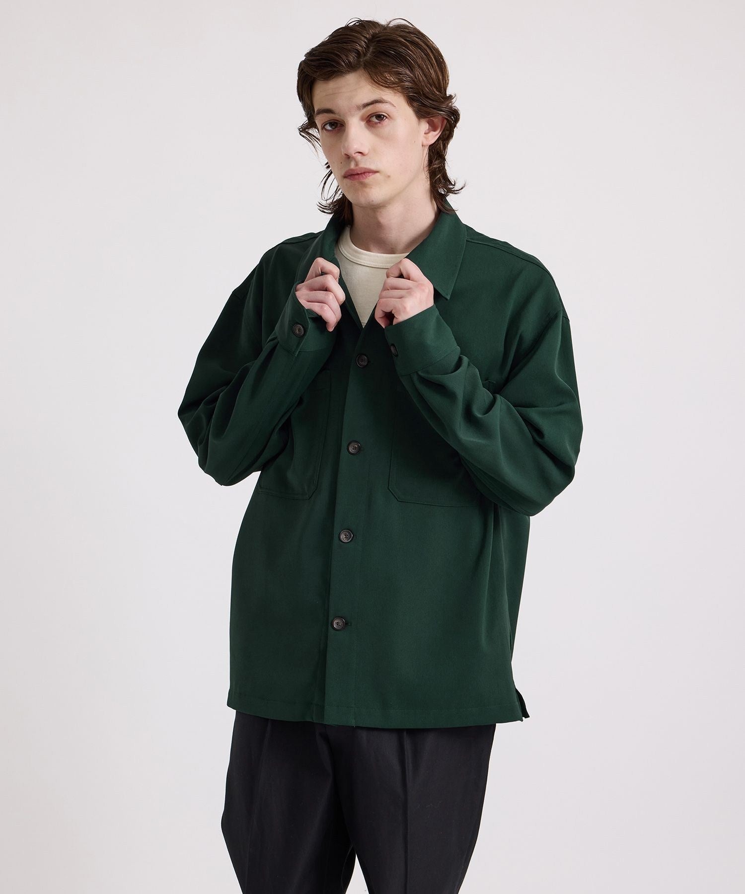 Driessen Crepe Overshirt