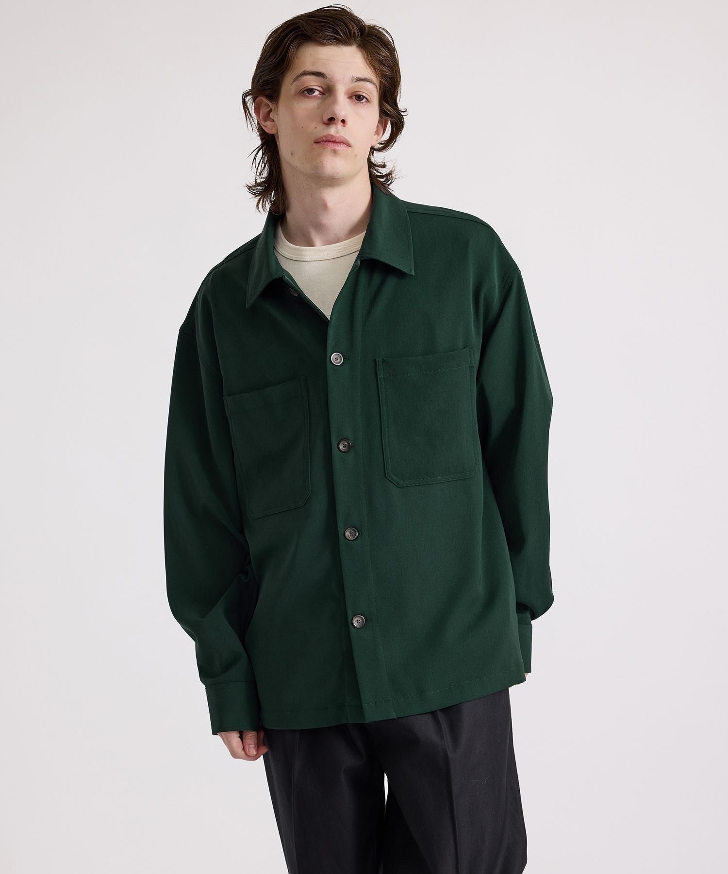 Driessen Crepe Overshirt
