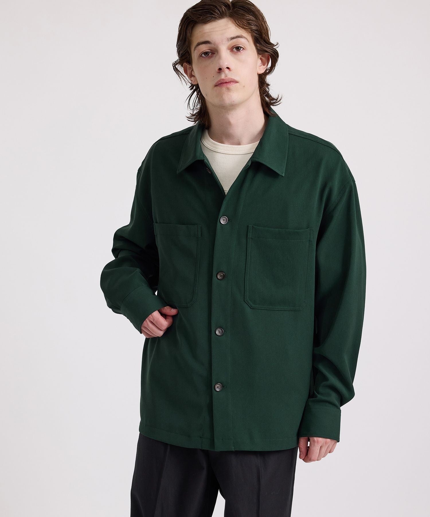 Driessen Crepe Overshirt
