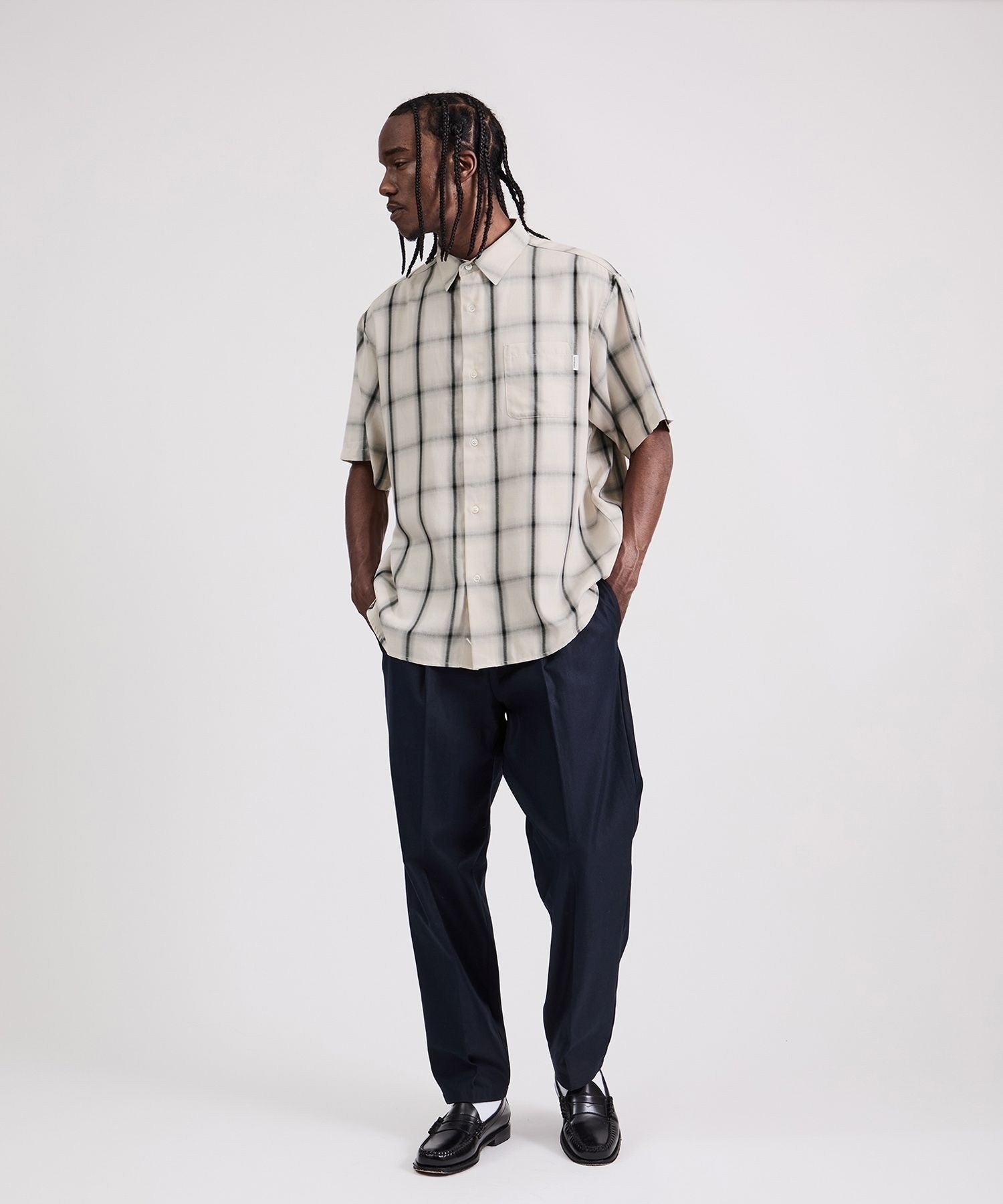Bruce Ombre Check SS Shirt