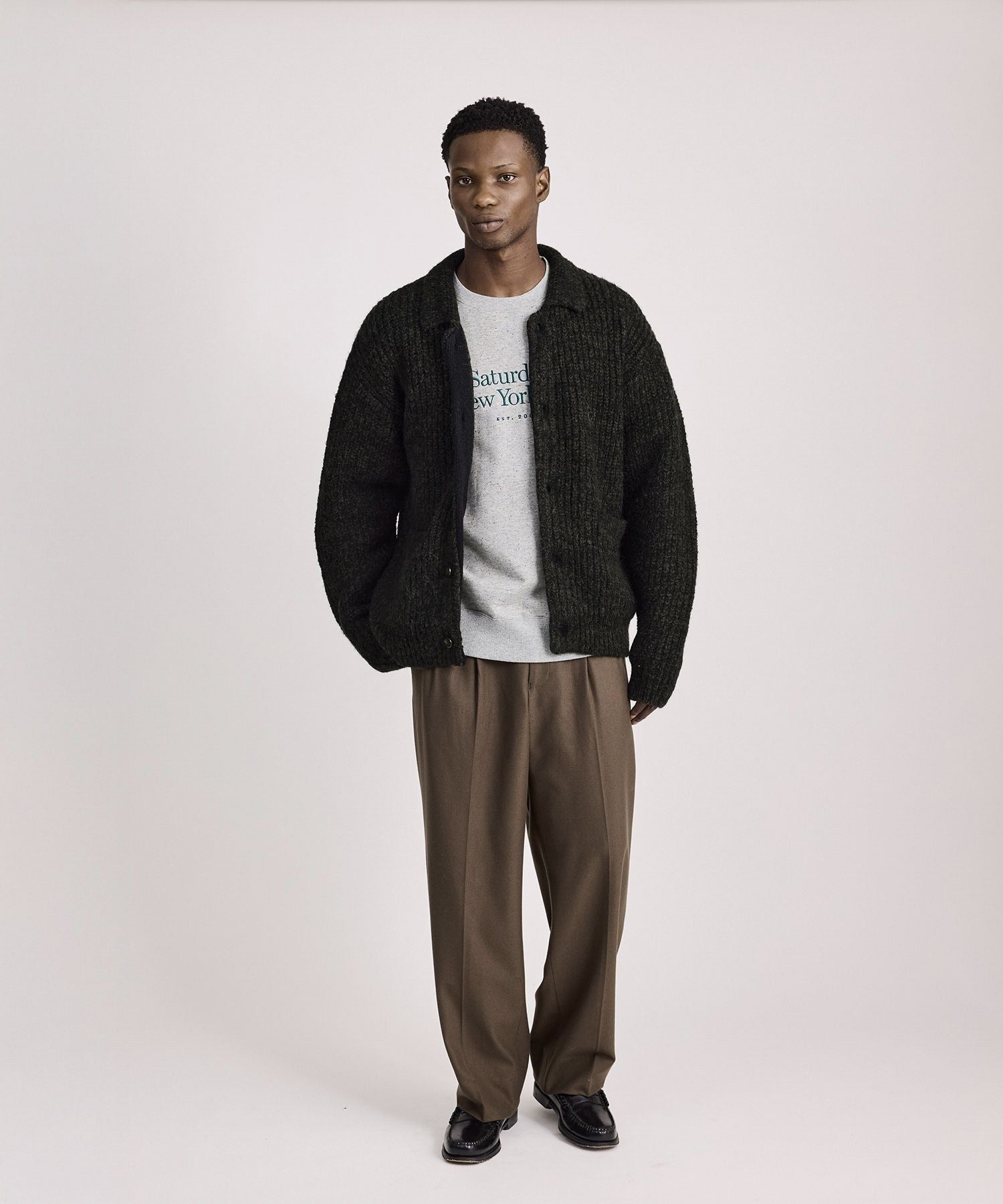 YUJI CREAMSODA ブラックキャッツ カーディガン YUJI様専用 CREAMSODA ブラックキャッツ カーディガン