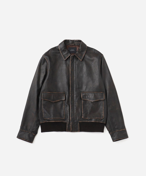 Tunstall Vintage Leather Jacket | Saturdays NYC Japan