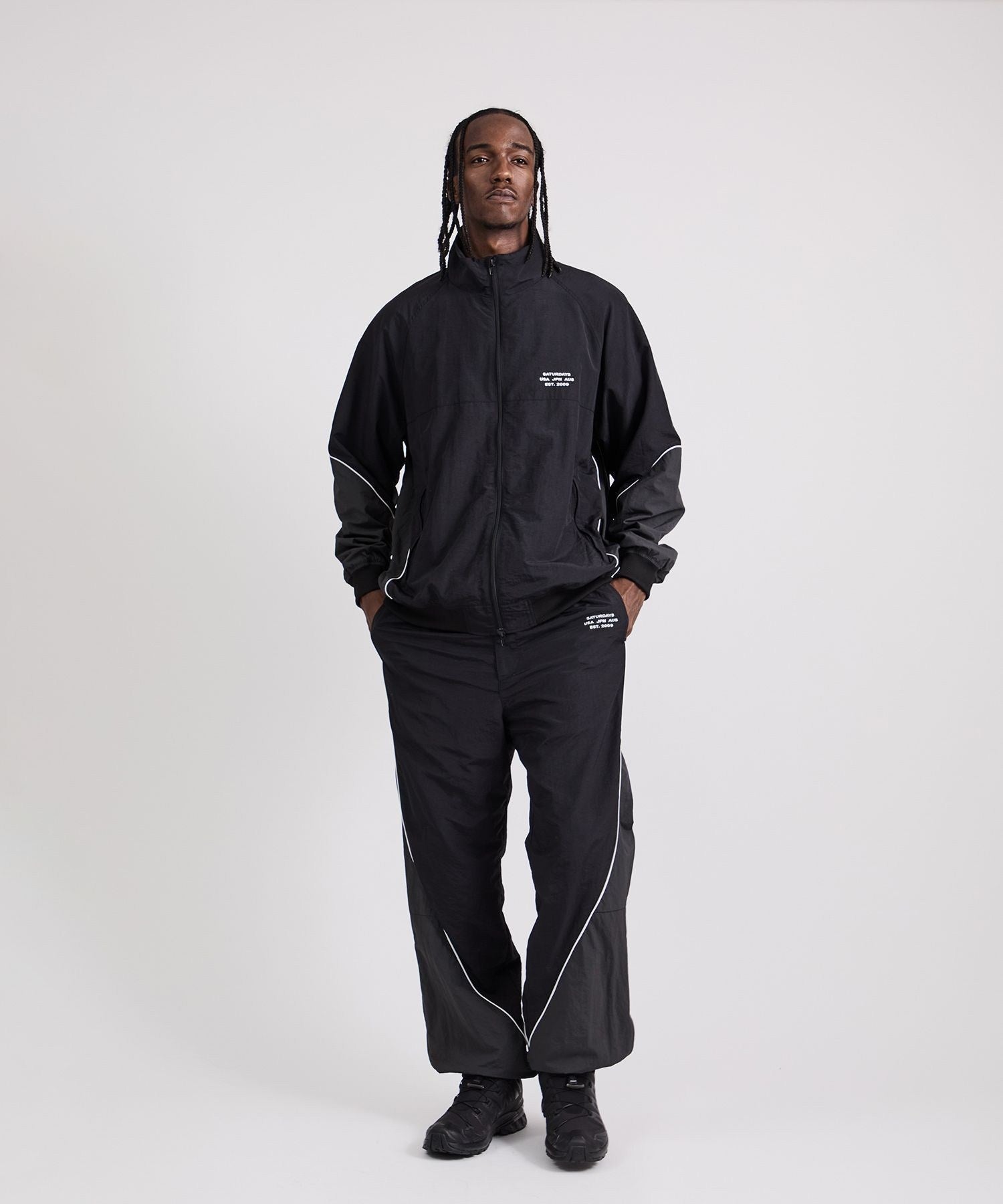 Everett Panelled Track Jacket