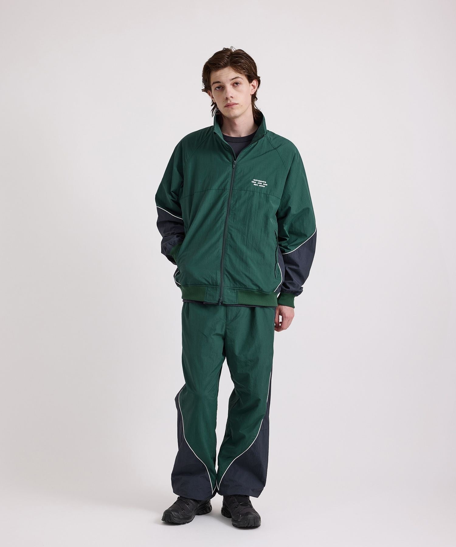 Everett Panelled Track Jacket