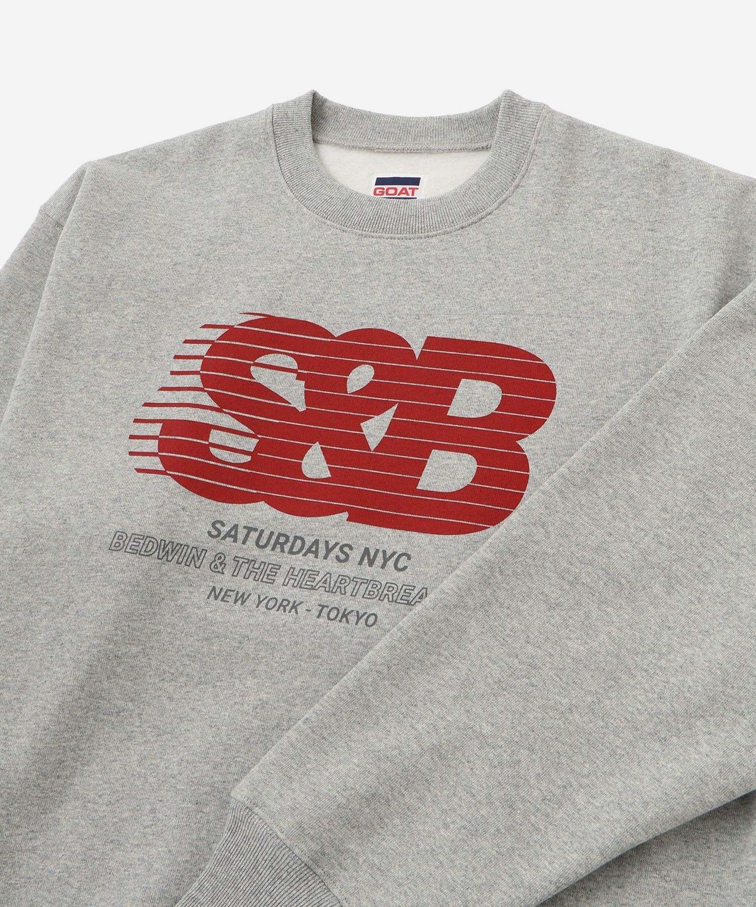 BEDWIN & THE HEARTBREAKERS x Saturdays NYC Ex.PRINTED SWEAT 