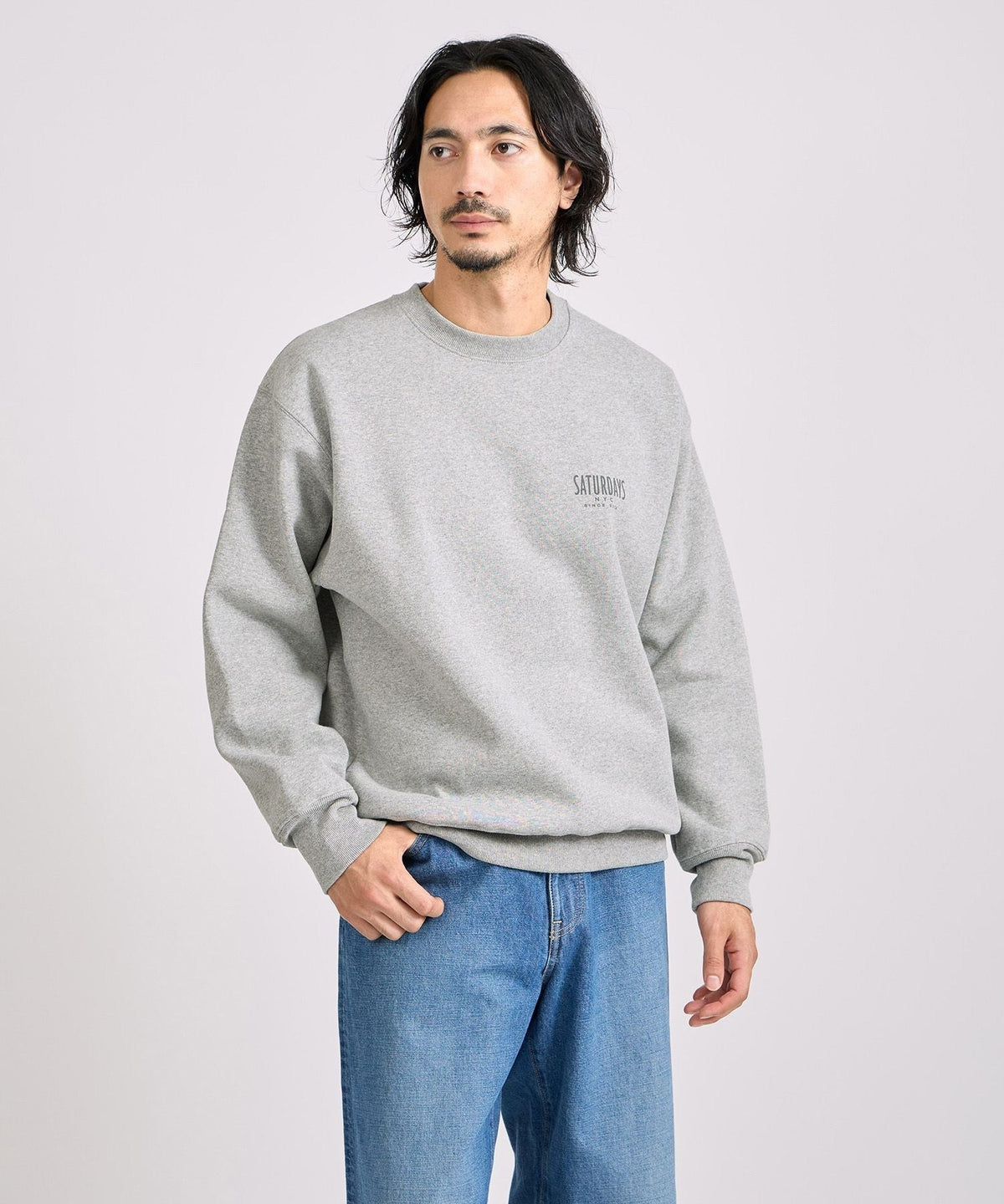 BEDWIN & THE HEARTBREAKERS x Saturdays NYC Ex.PRINTED SWEAT 