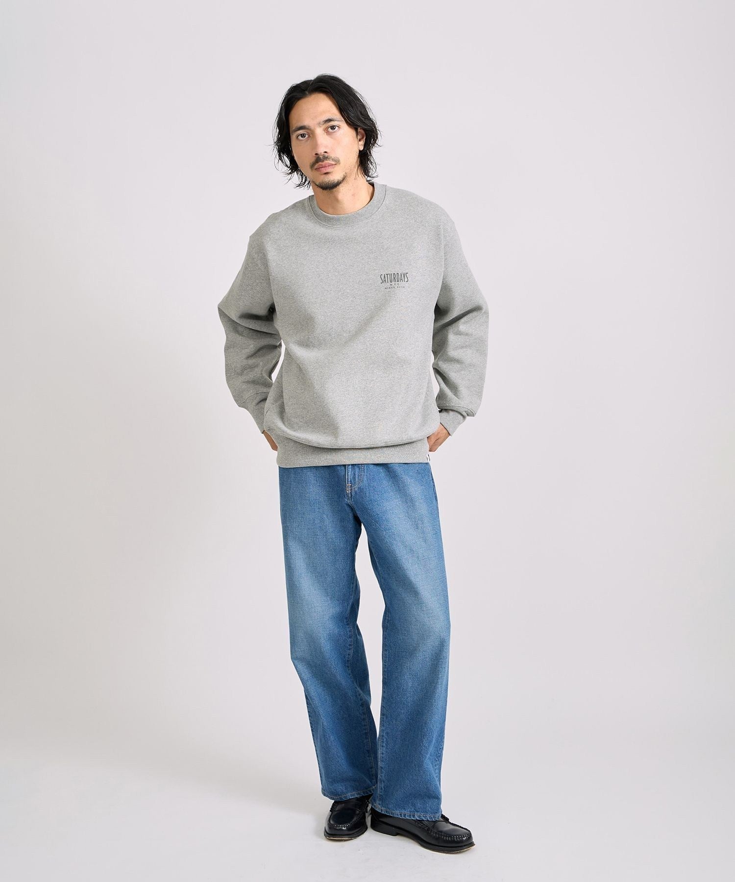 BEDWIN & THE HEARTBREAKERS x Saturdays NYC Ex.PRINTED SWEAT 