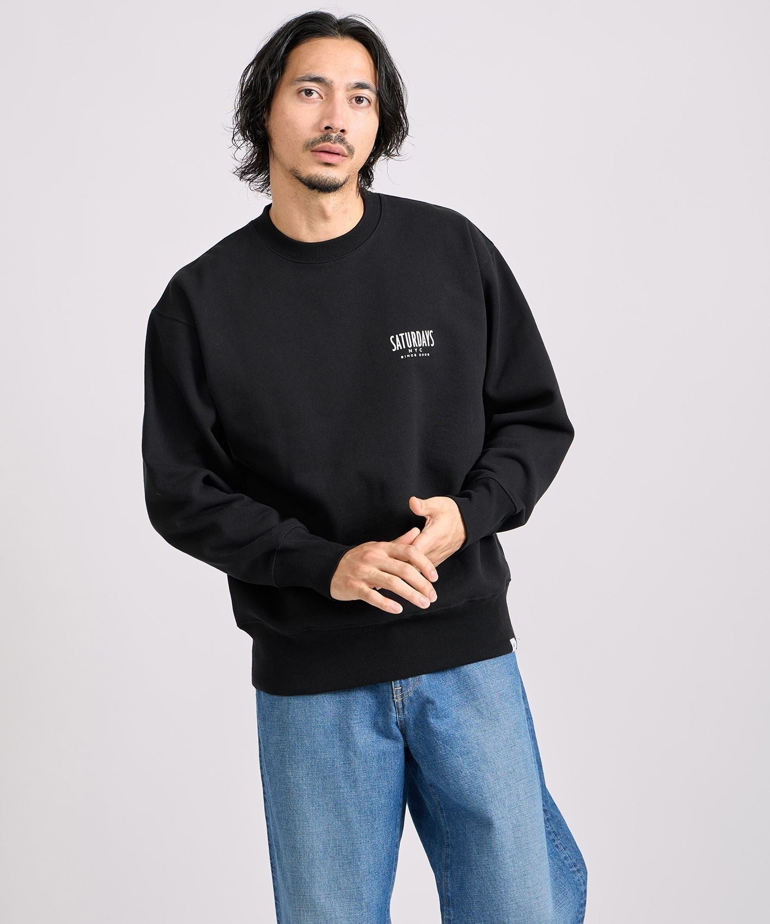 BEDWIN & THE HEARTBREAKERS x Saturdays NYC Ex.PRINTED SWEAT 