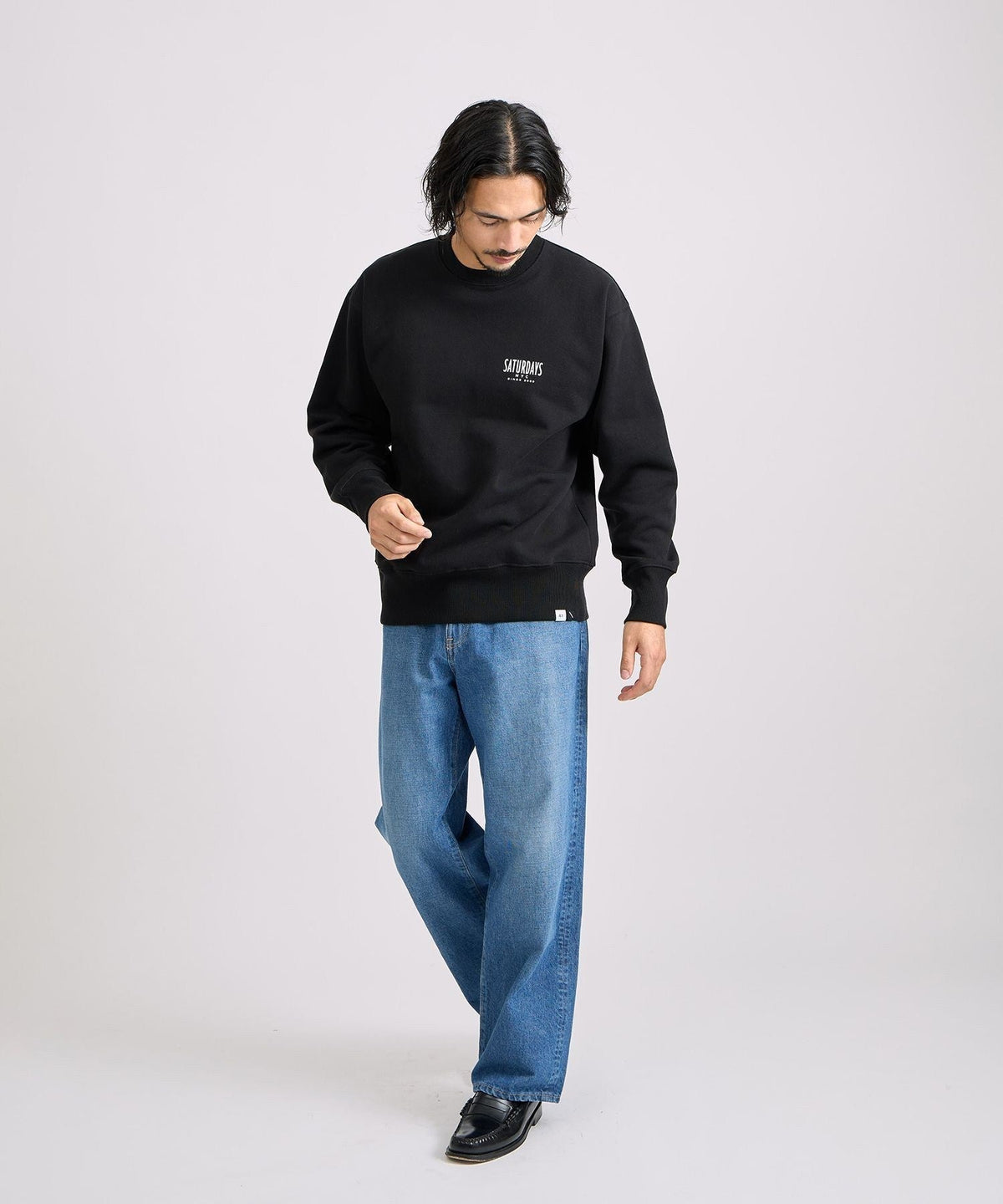 BEDWIN & THE HEARTBREAKERS x Saturdays NYC Ex.PRINTED SWEAT 