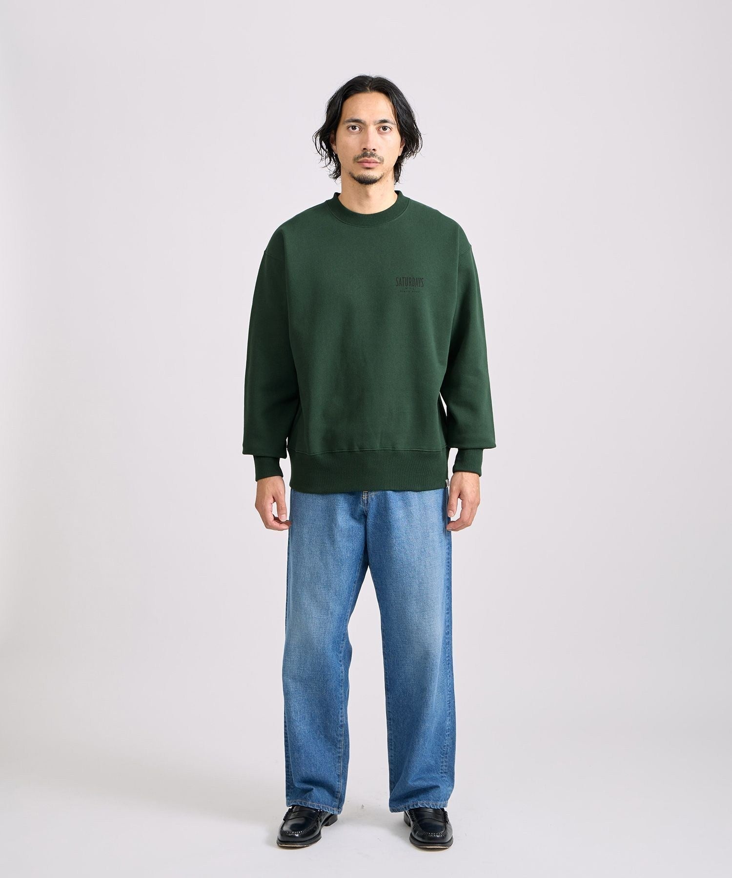 BEDWIN & THE HEARTBREAKERS x Saturdays NYC Ex.PRINTED SWEAT 