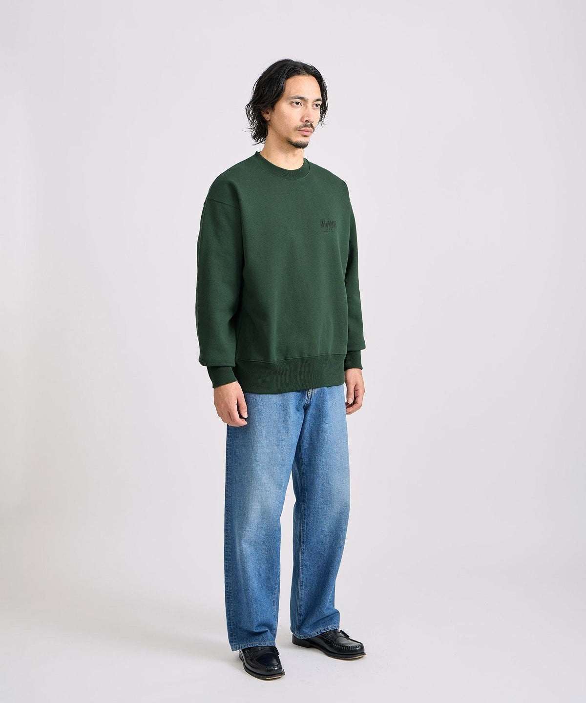 BEDWIN & THE HEARTBREAKERS x Saturdays NYC Ex.PRINTED SWEAT 