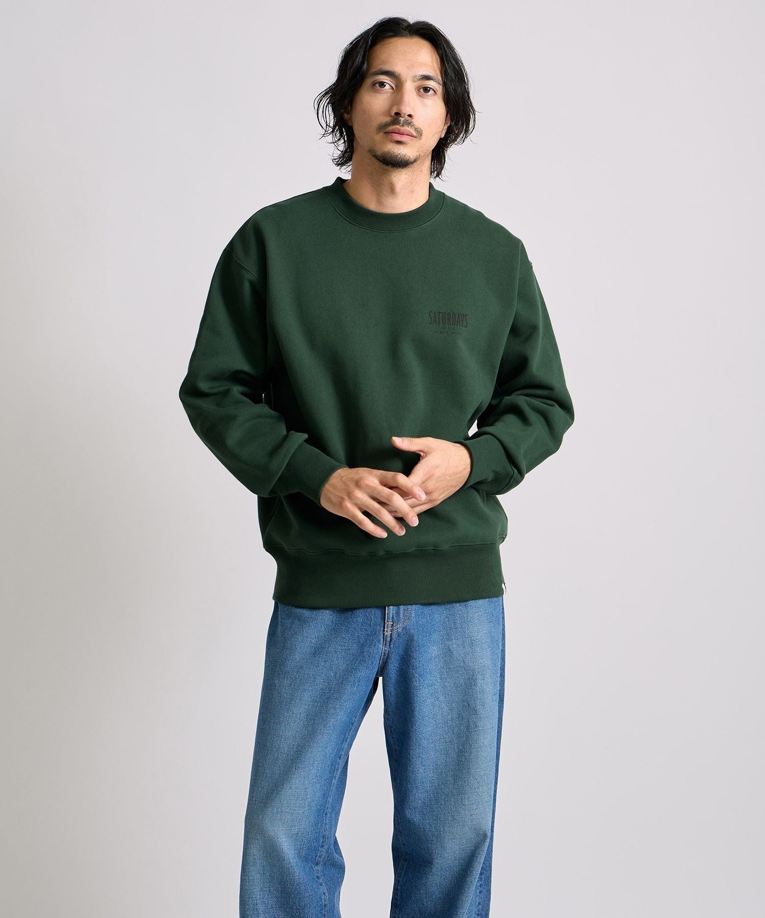 BEDWIN & THE HEARTBREAKERS x Saturdays NYC Ex.PRINTED SWEAT 