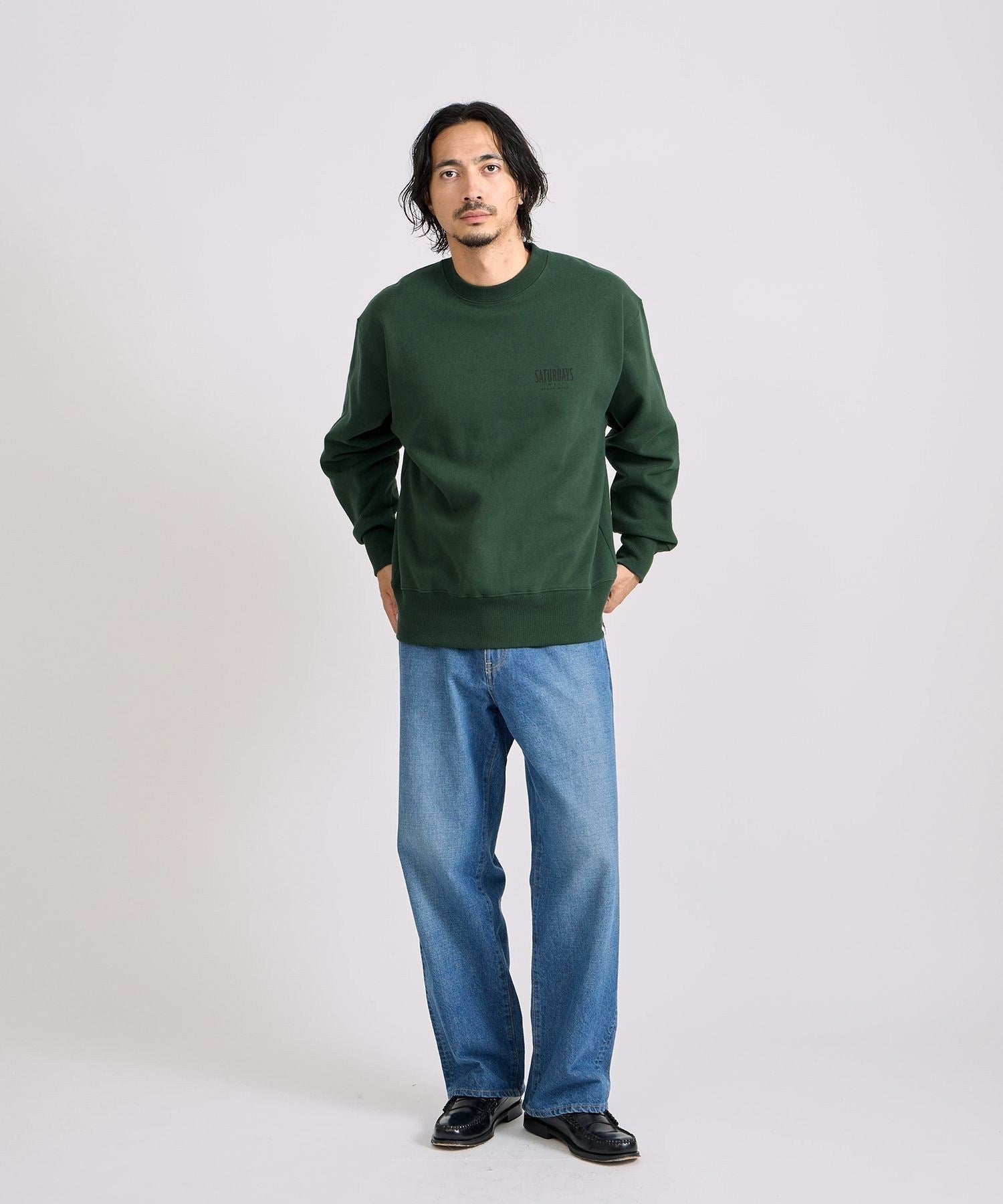 BEDWIN & THE HEARTBREAKERS x Saturdays NYC Ex.PRINTED SWEAT 