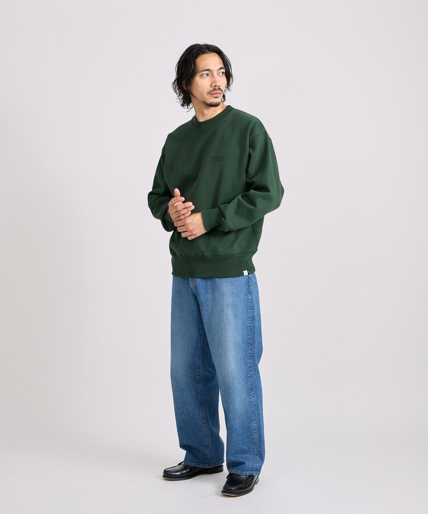 BEDWIN & THE HEARTBREAKERS x Saturdays NYC Ex.PRINTED SWEAT 