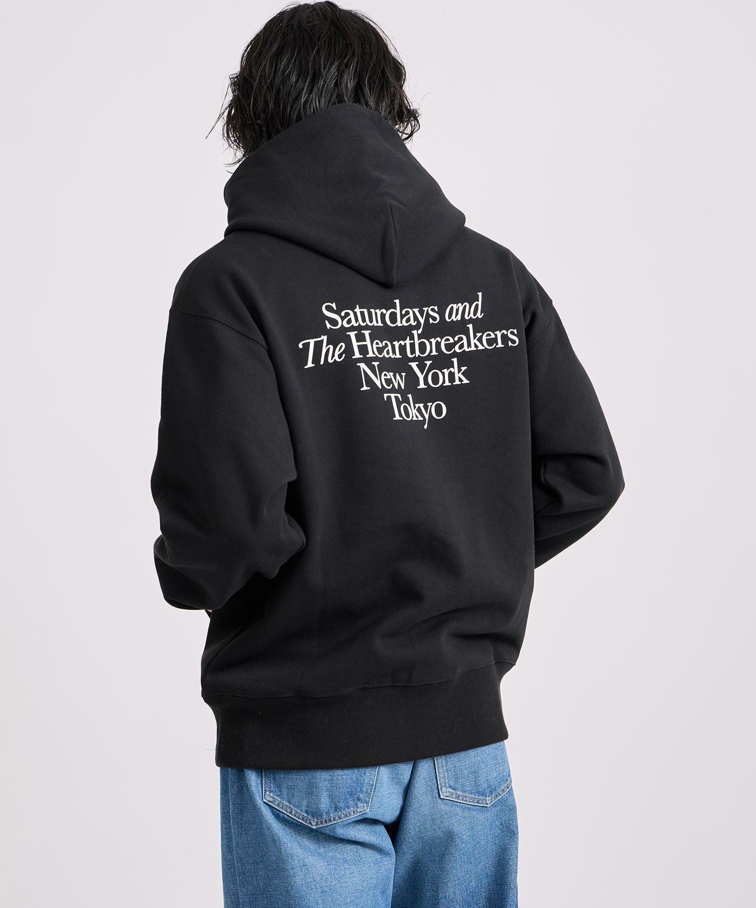 BEDWIN & THE HEARTBREAKERS x Saturdays NYC Ex.PRINTED HOODIE 