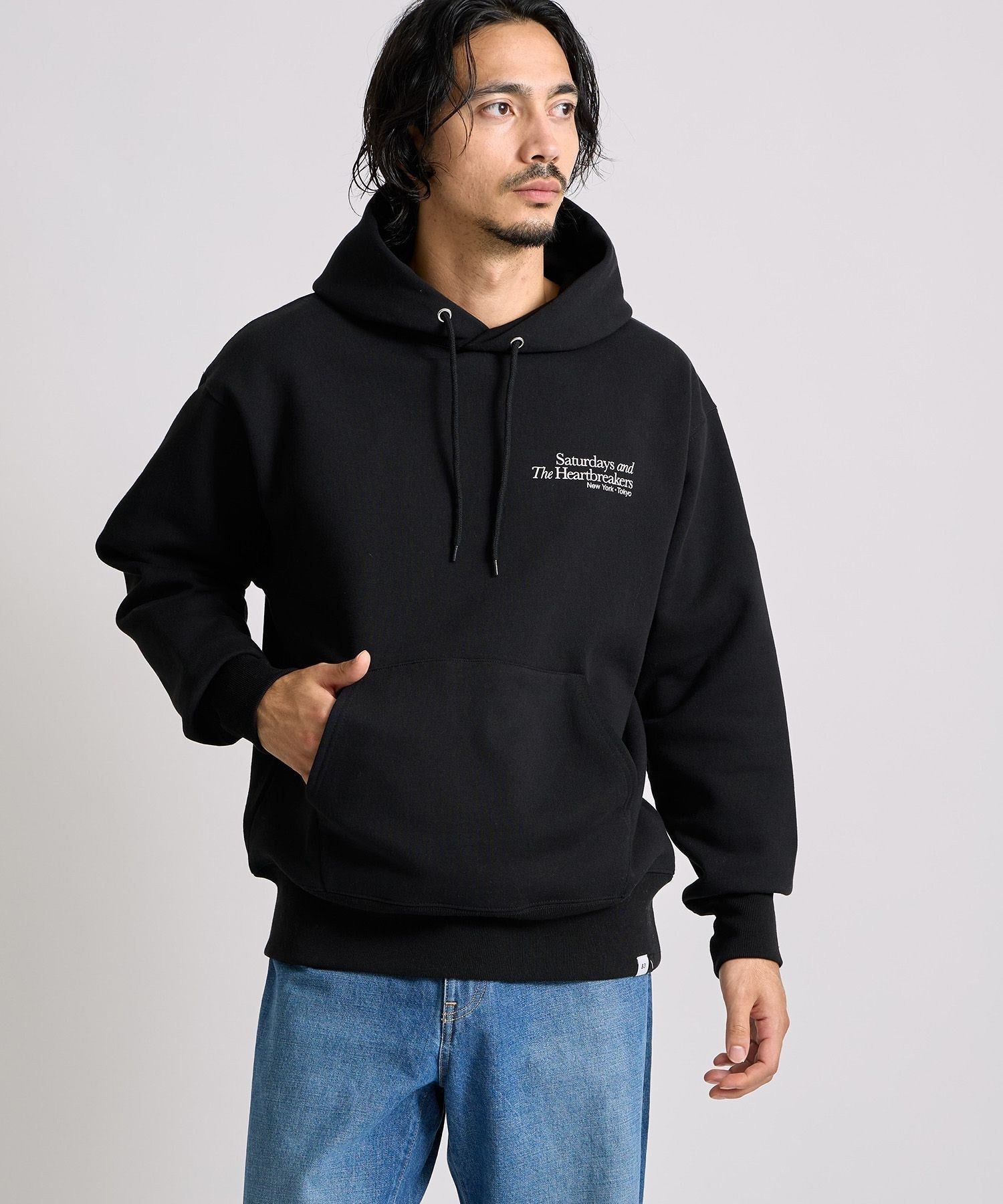 BEDWIN & THE HEARTBREAKERS x Saturdays NYC Ex.PRINTED HOODIE 