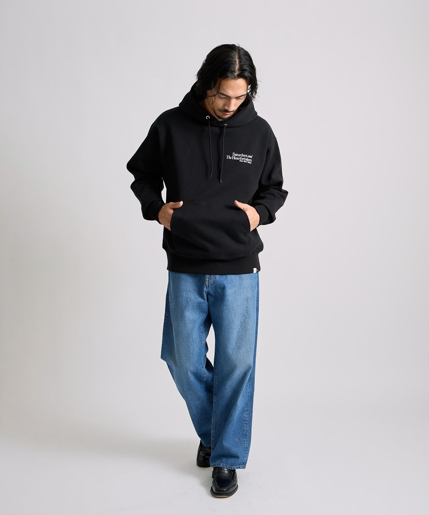 BEDWIN & THE HEARTBREAKERS x Saturdays NYC Ex.PRINTED HOODIE 