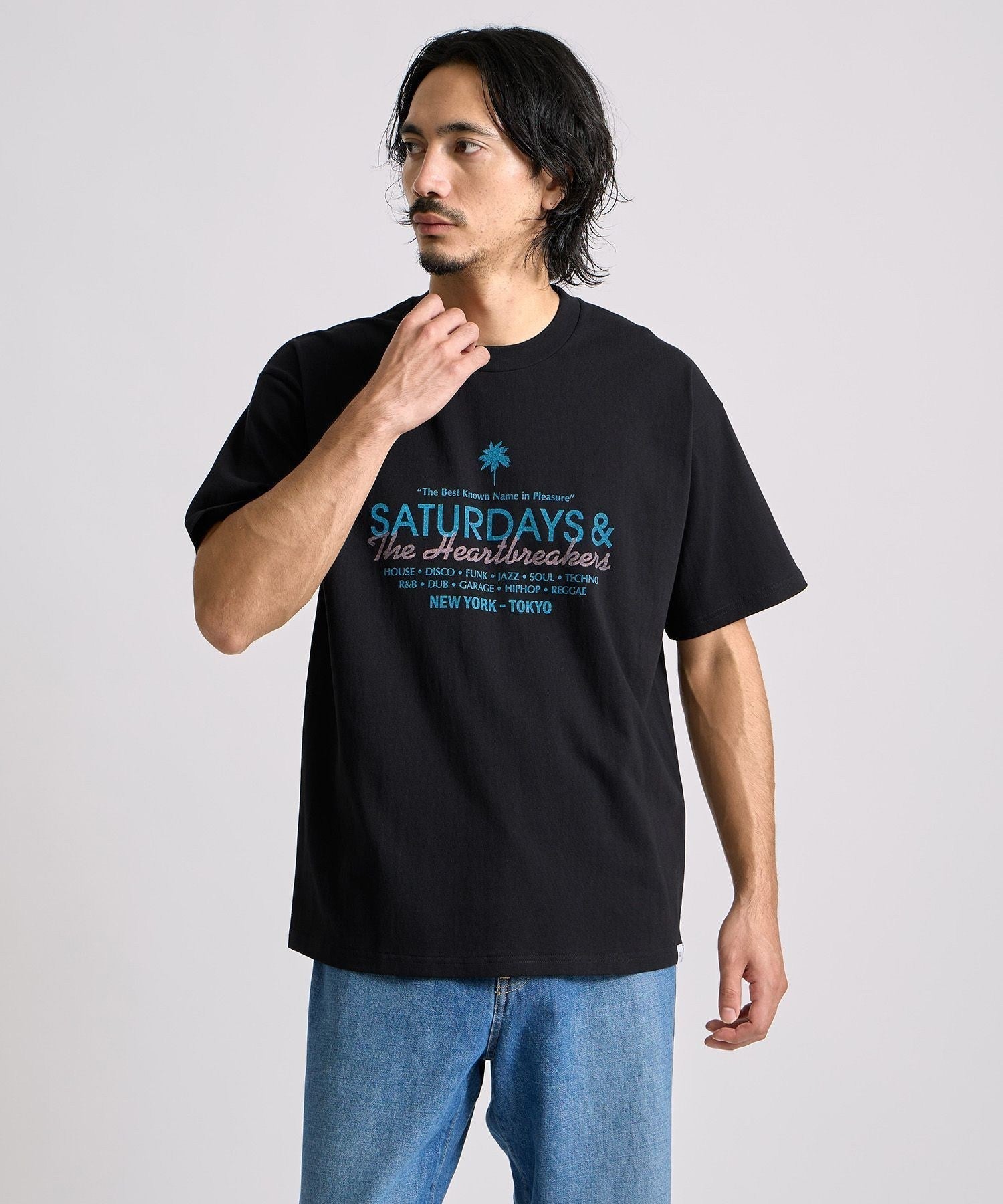 BEDWIN & THE HEARTBREAKERS x Saturdays NYC Ex.PRINTED TEE 