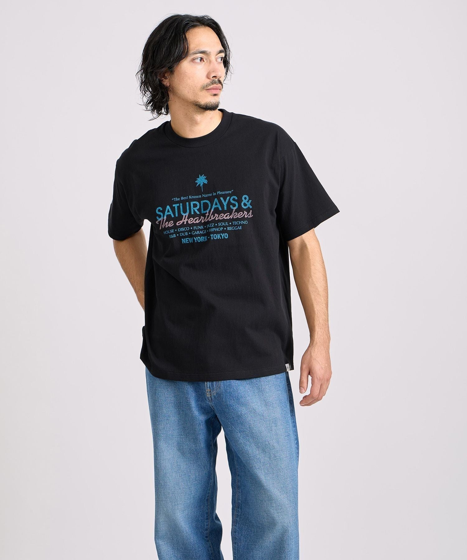 BEDWIN & THE HEARTBREAKERS x Saturdays NYC Ex.PRINTED TEE 