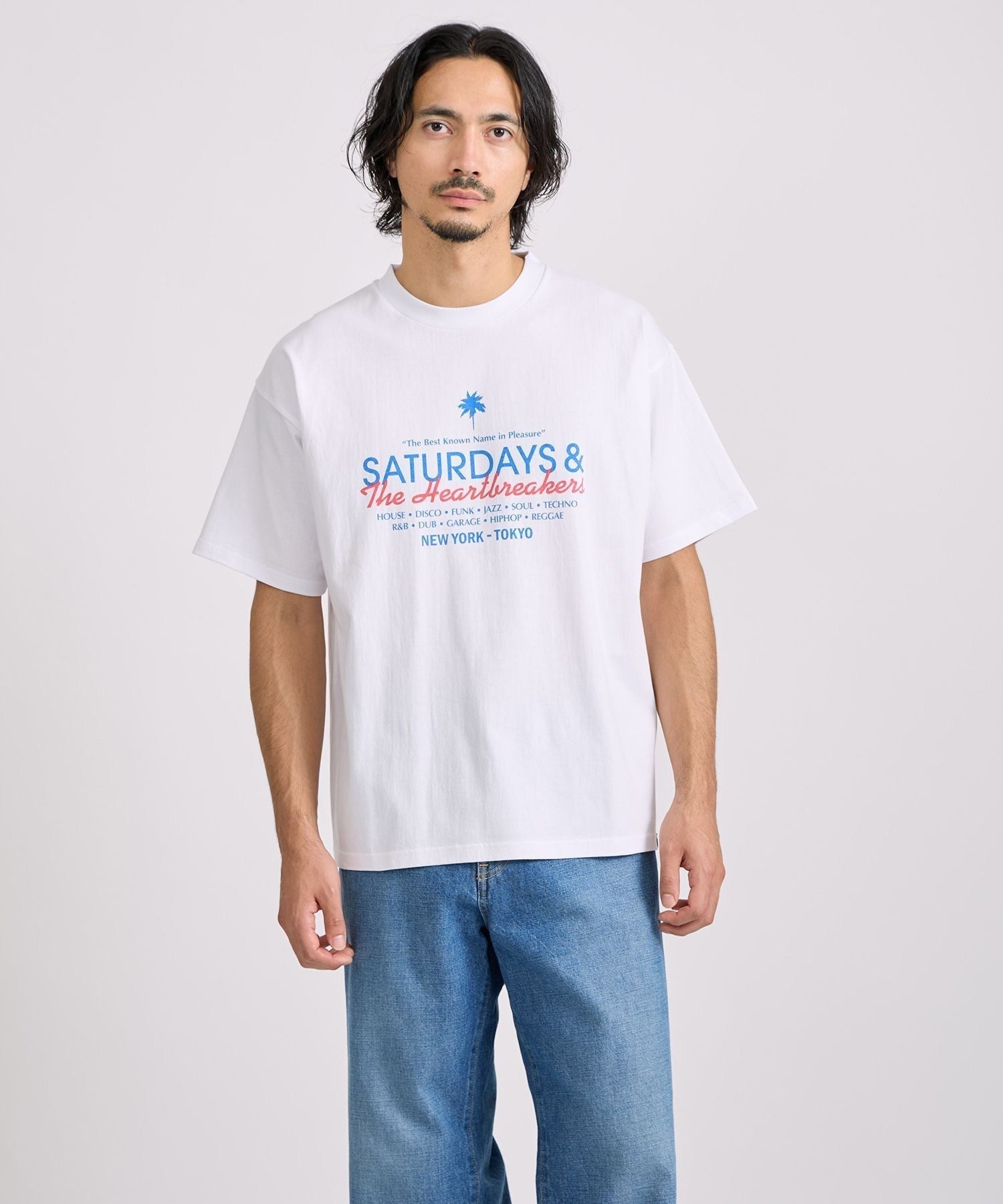 BEDWIN & THE HEARTBREAKERS x Saturdays NYC Ex.PRINTED TEE 