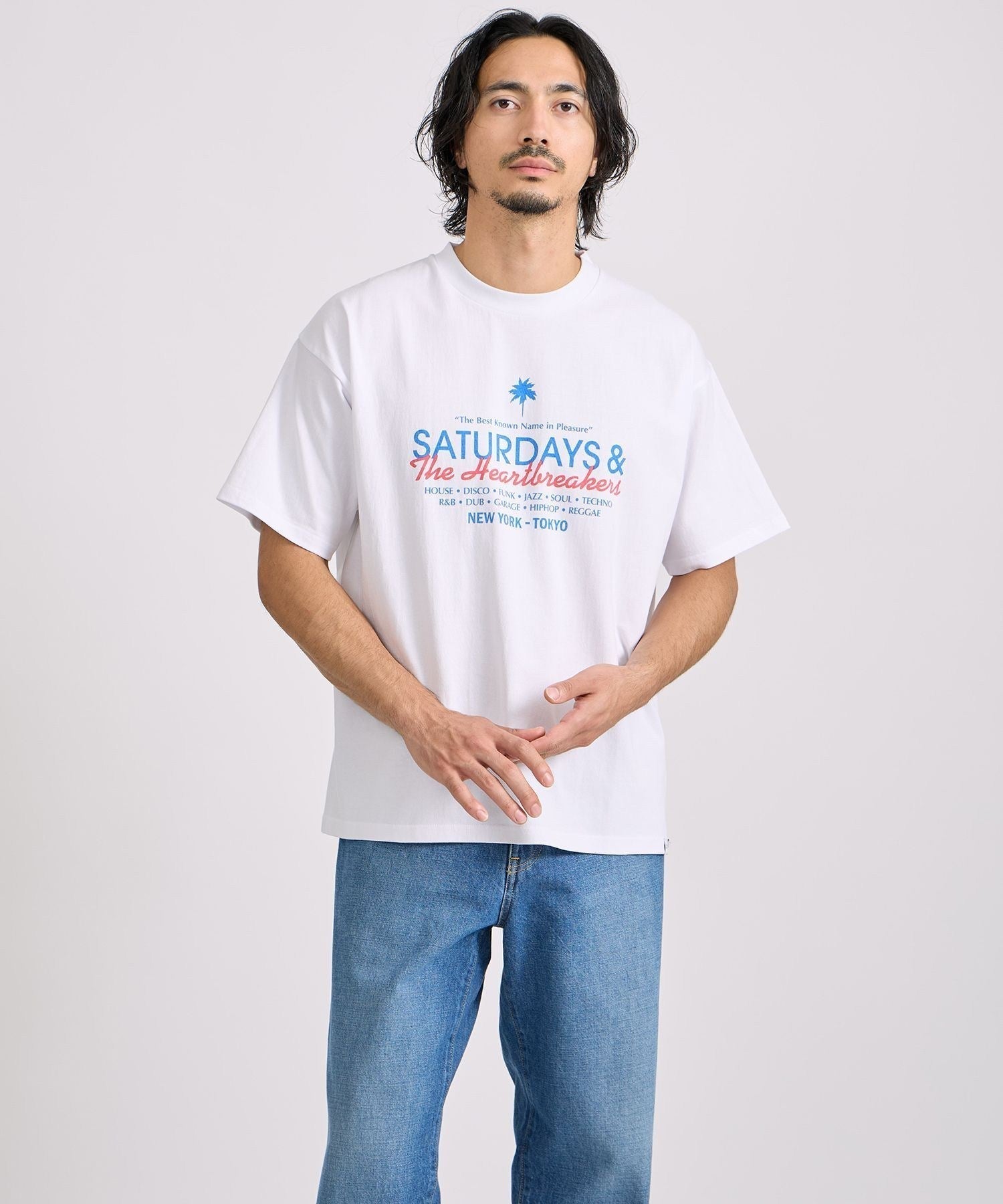 BEDWIN & THE HEARTBREAKERS x Saturdays NYC Ex.PRINTED TEE 