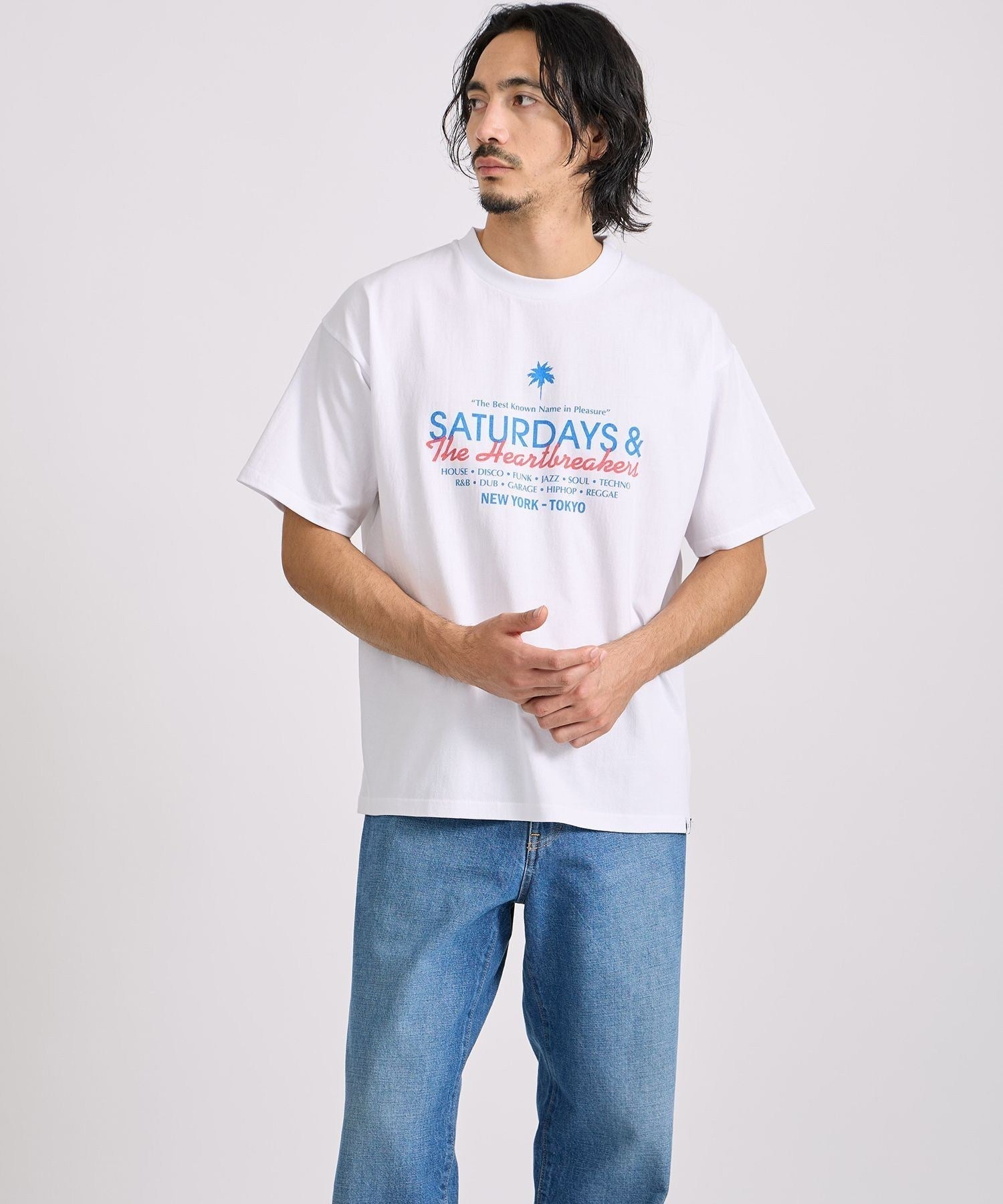 BEDWIN & THE HEARTBREAKERS x Saturdays NYC Ex.PRINTED TEE 
