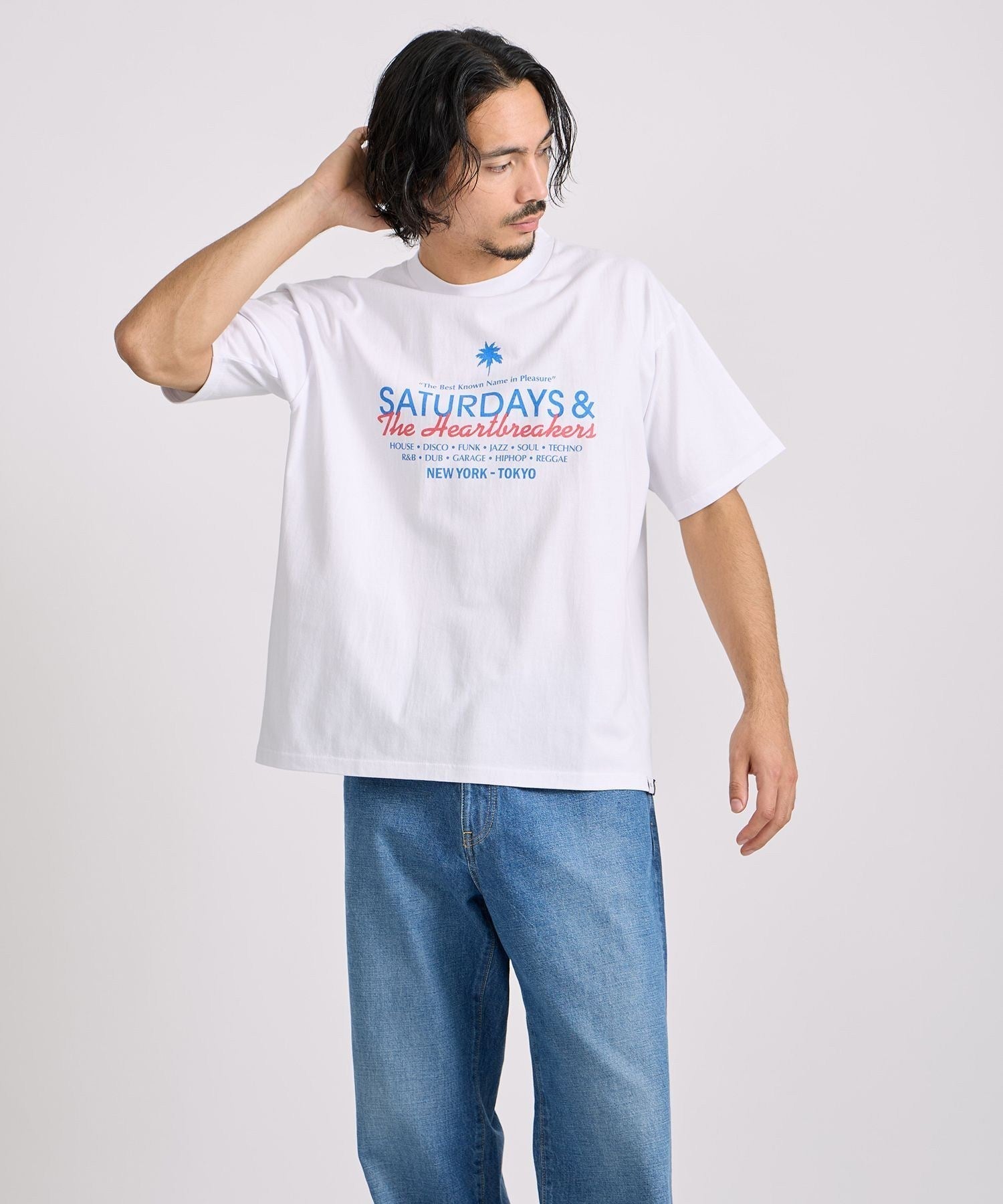 BEDWIN & THE HEARTBREAKERS x Saturdays NYC Ex.PRINTED TEE 