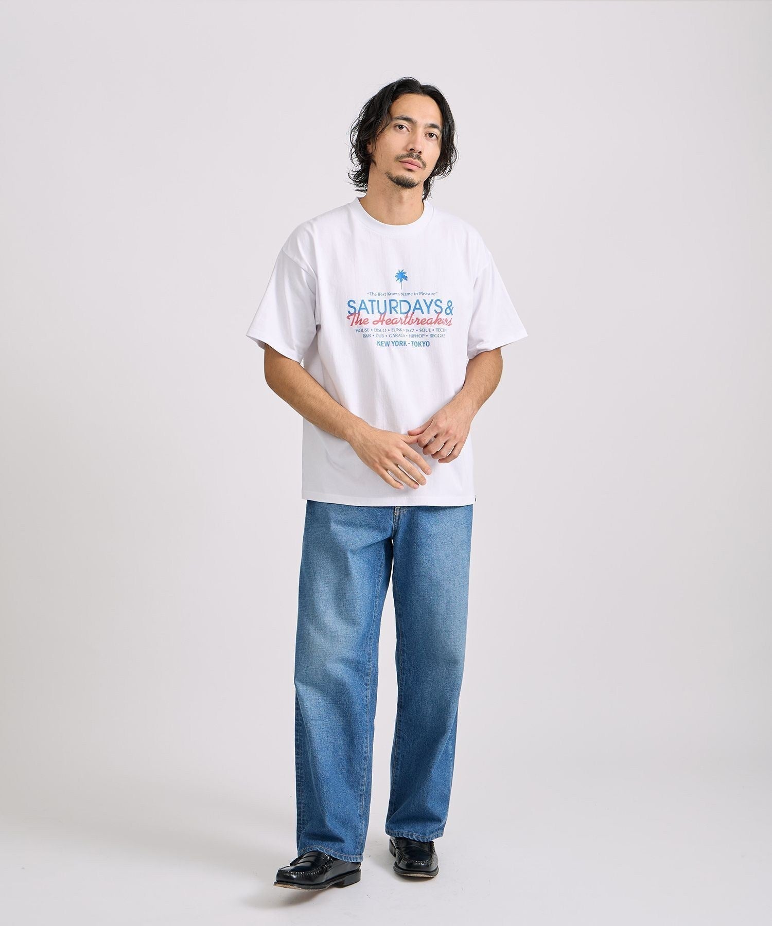 BEDWIN & THE HEARTBREAKERS x Saturdays NYC Ex.PRINTED TEE 