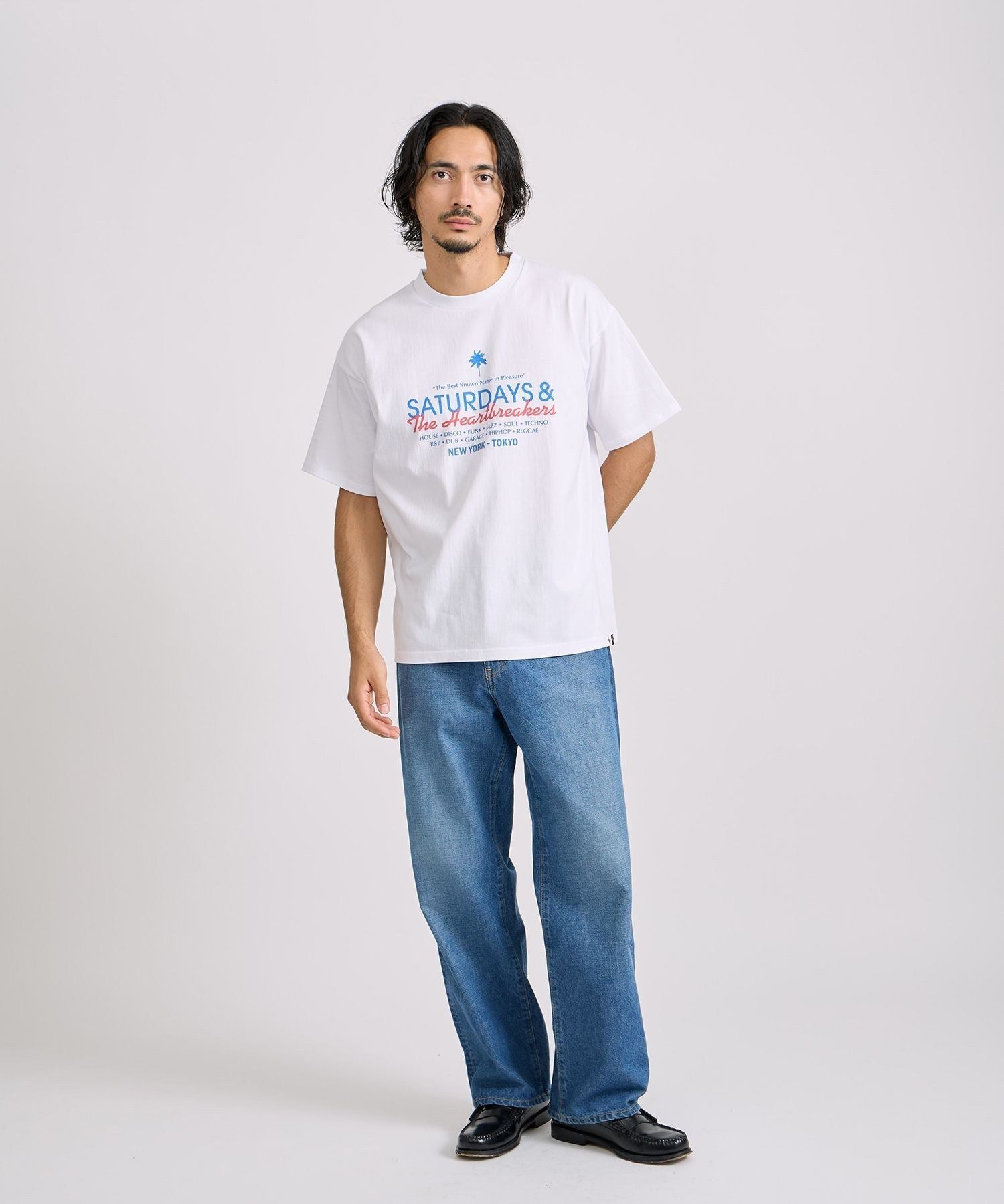 BEDWIN & THE HEARTBREAKERS x Saturdays NYC Ex.PRINTED TEE 