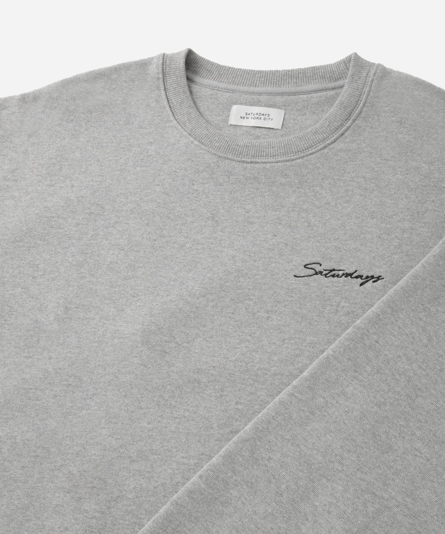Bowery Script Emb Sweatshirt