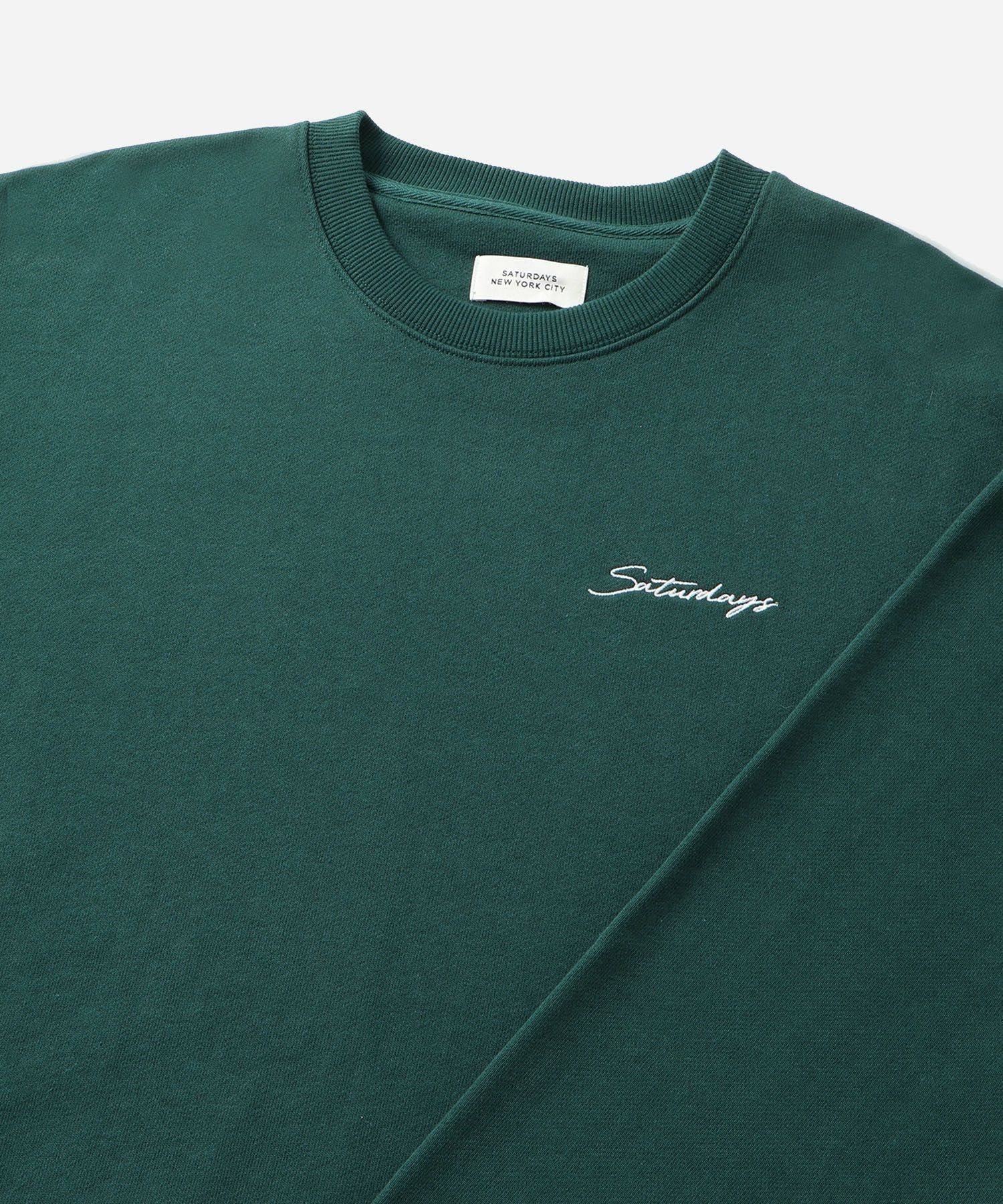 Bowery Script Emb Sweatshirt