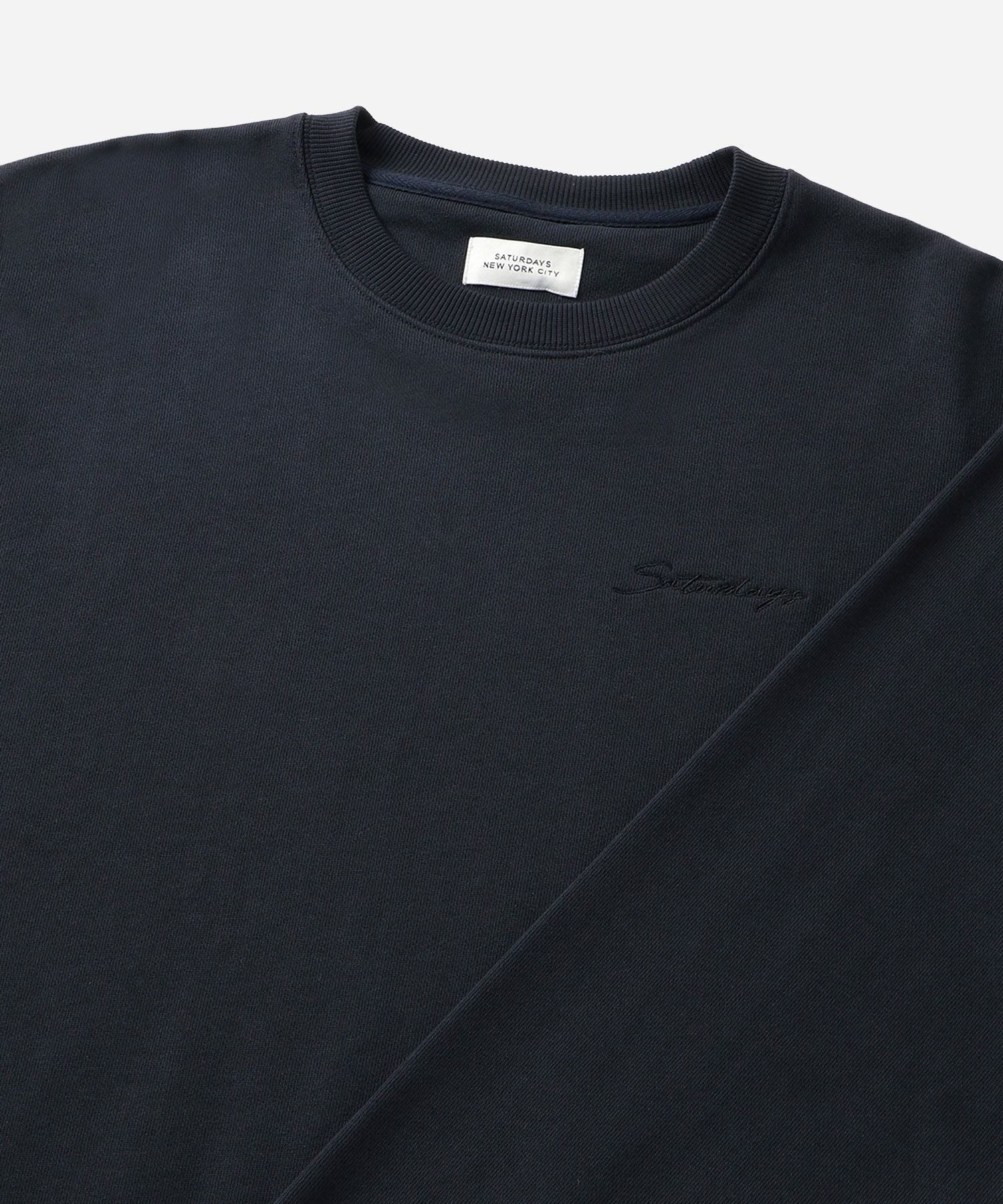 Bowery Script Emb Sweatshirt