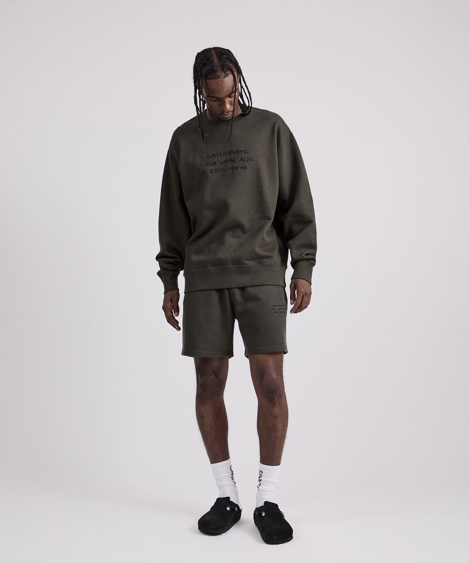 Bowery Dobby Weave International Sweatshirt
