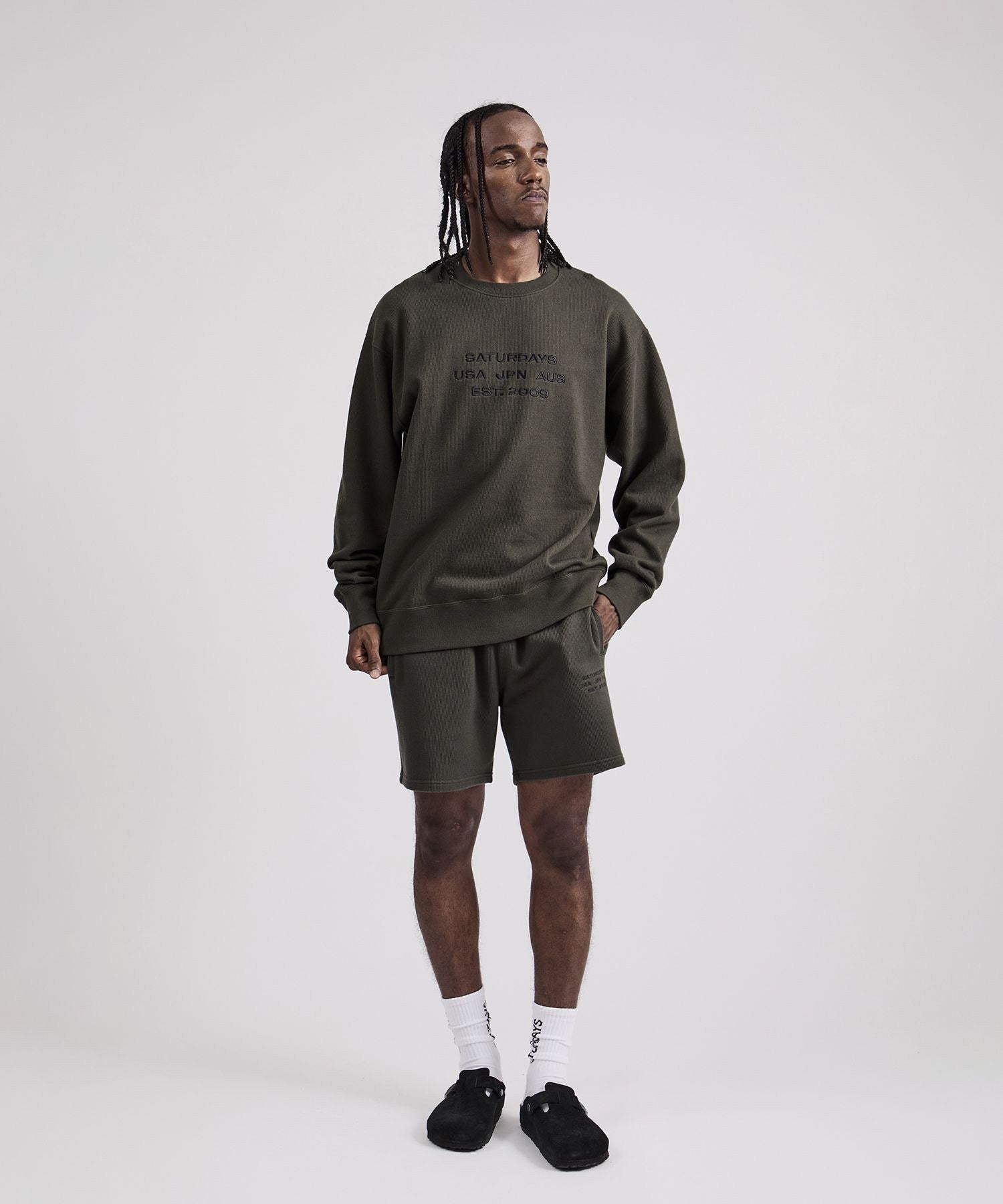 Bowery Dobby Weave International Sweatshirt
