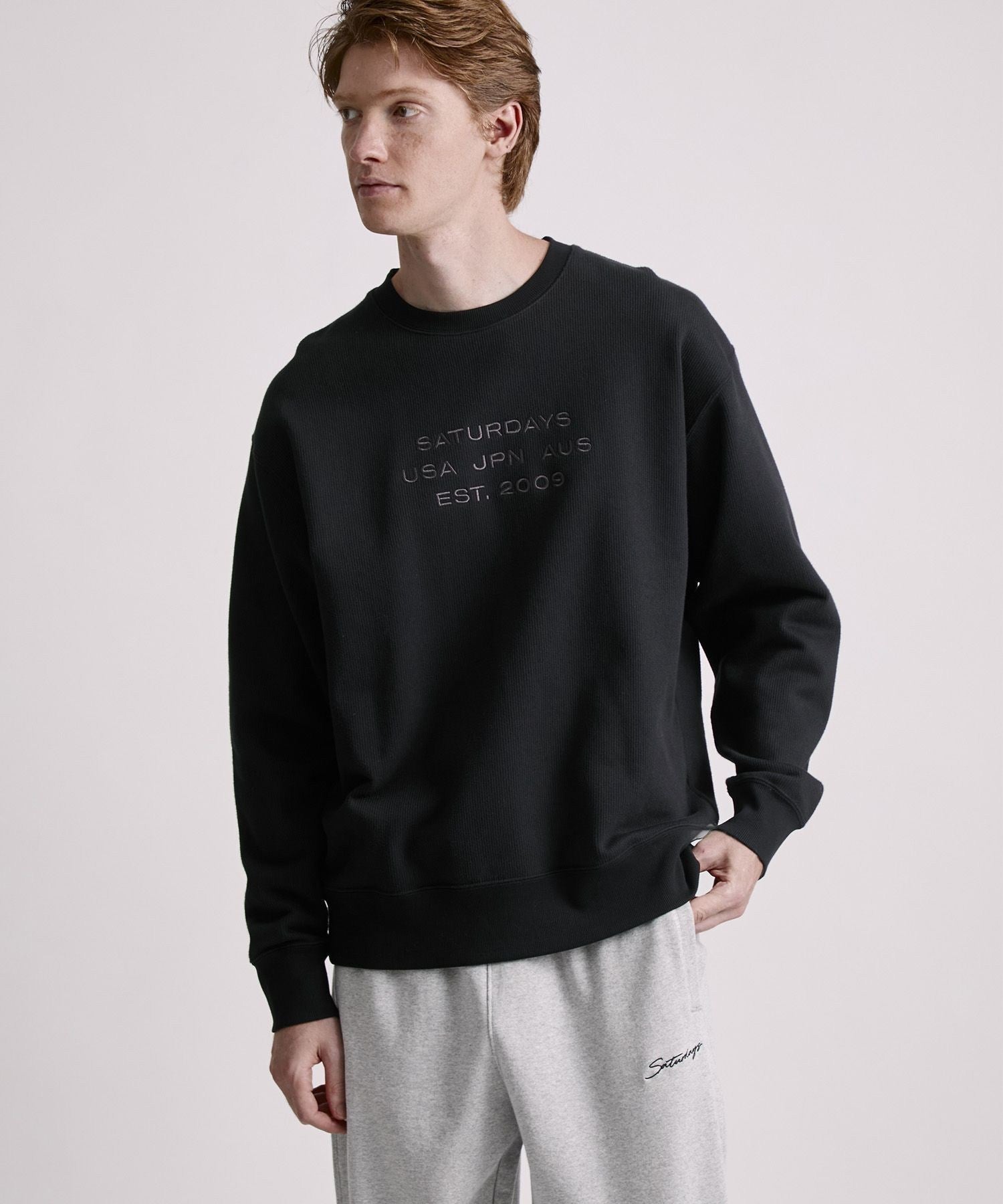 Bowery Dobby Weave International Sweatshirt
