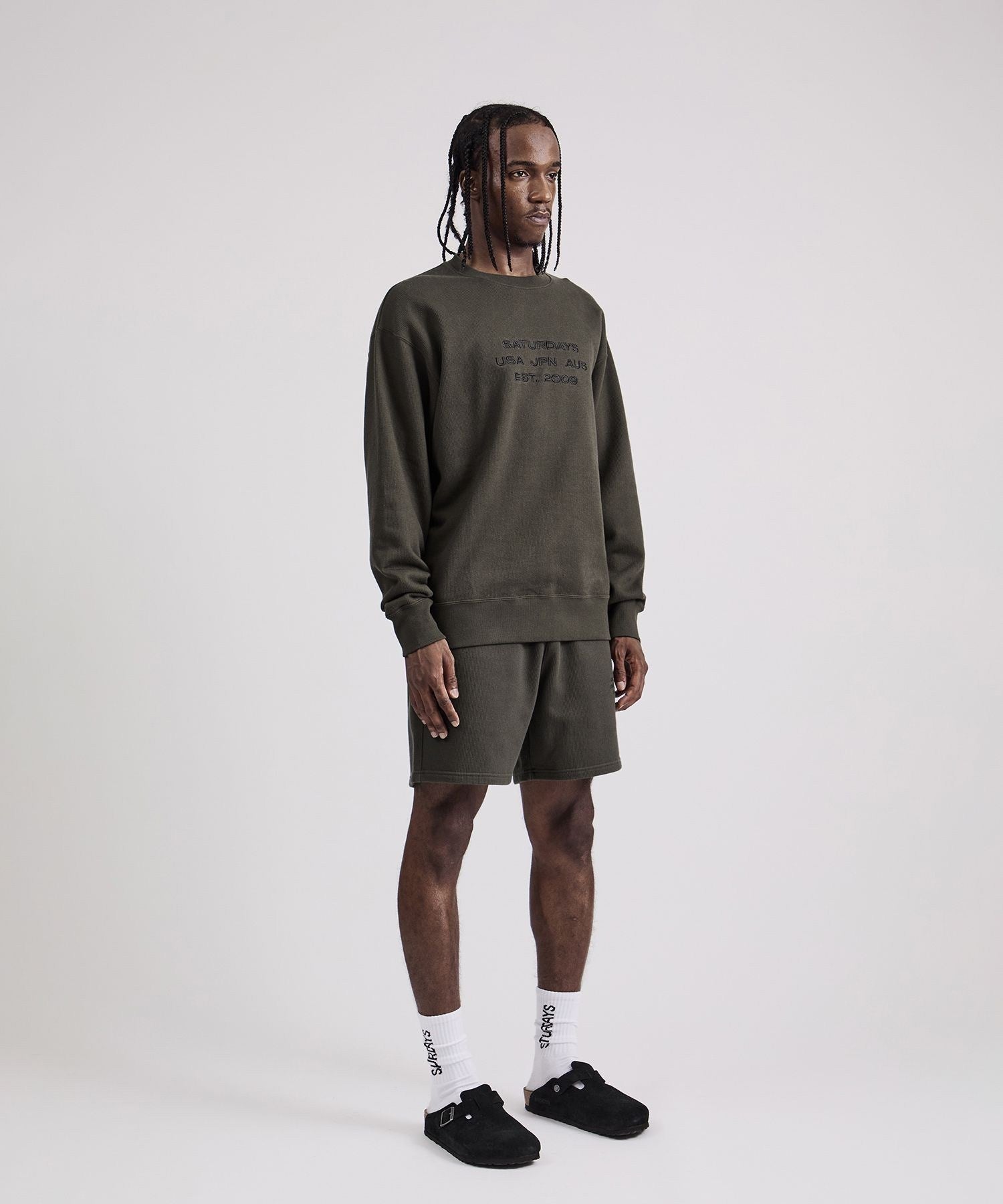 Bowery Dobby Weave International Sweatshirt