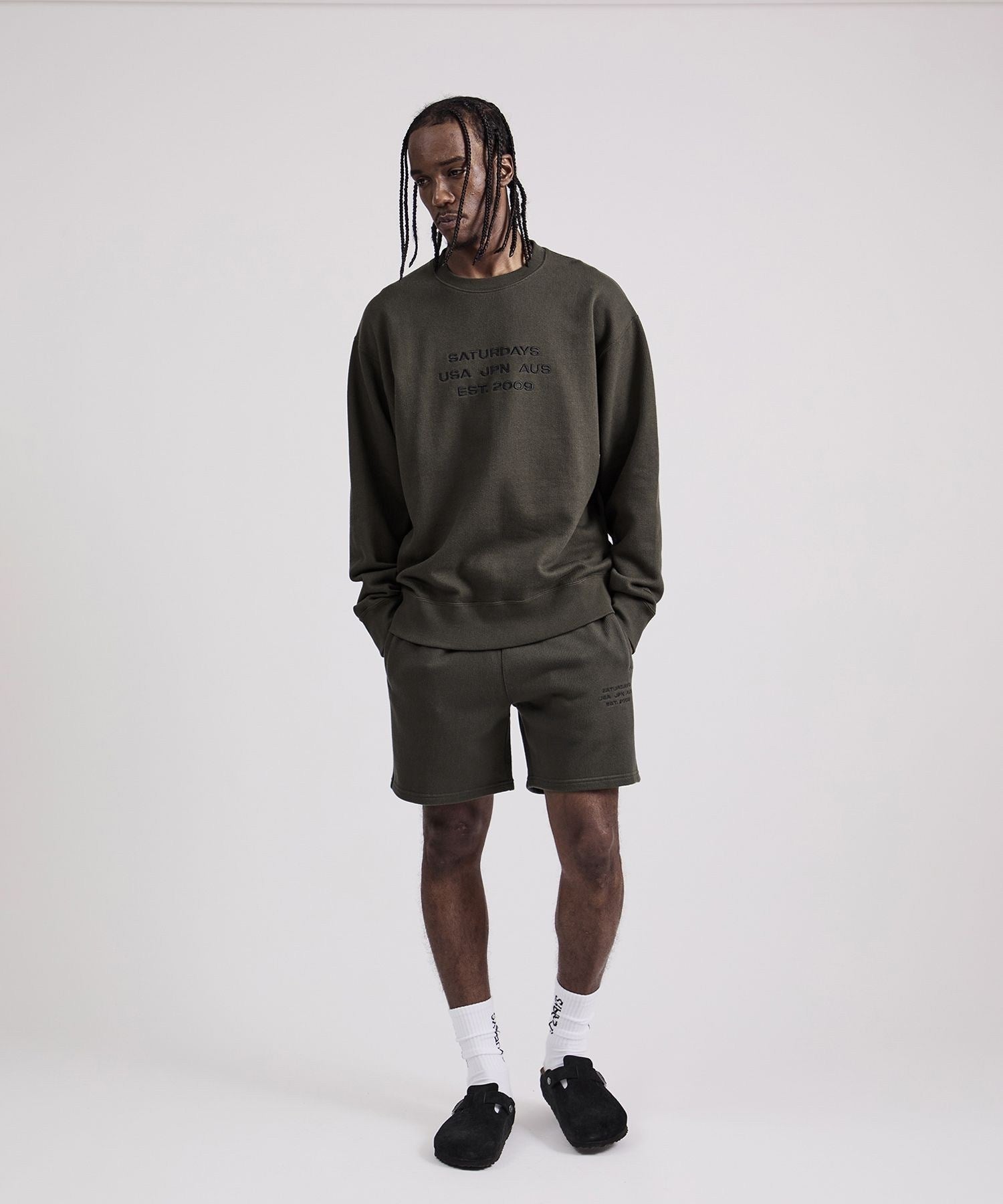 Bowery Dobby Weave International Sweatshirt