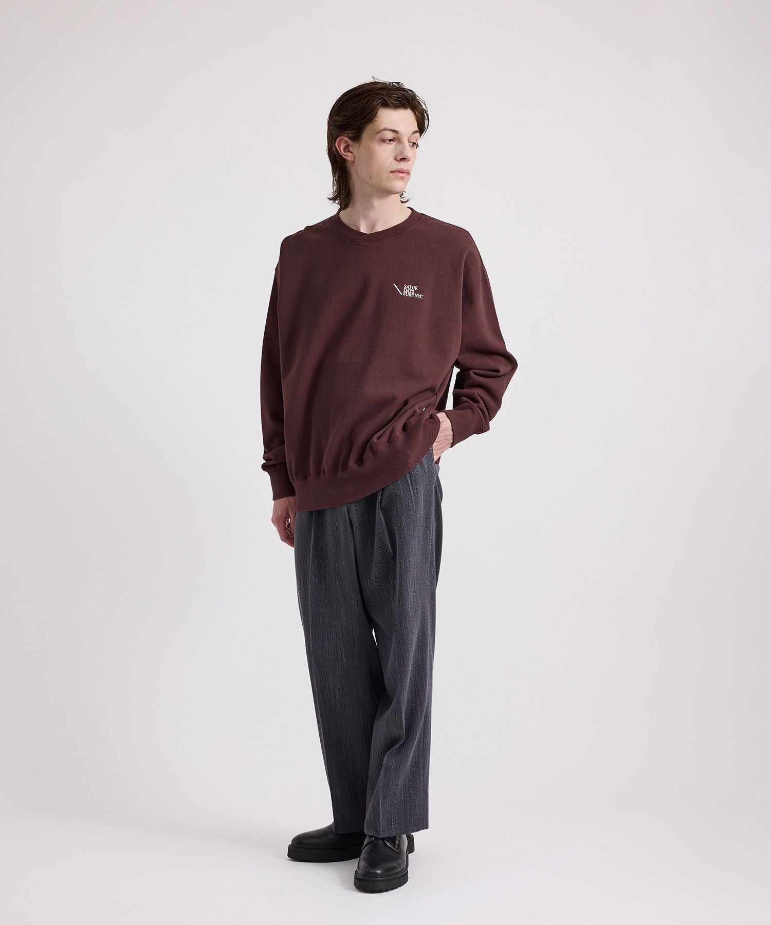 Bowery Loofah Collar Sweatshirt