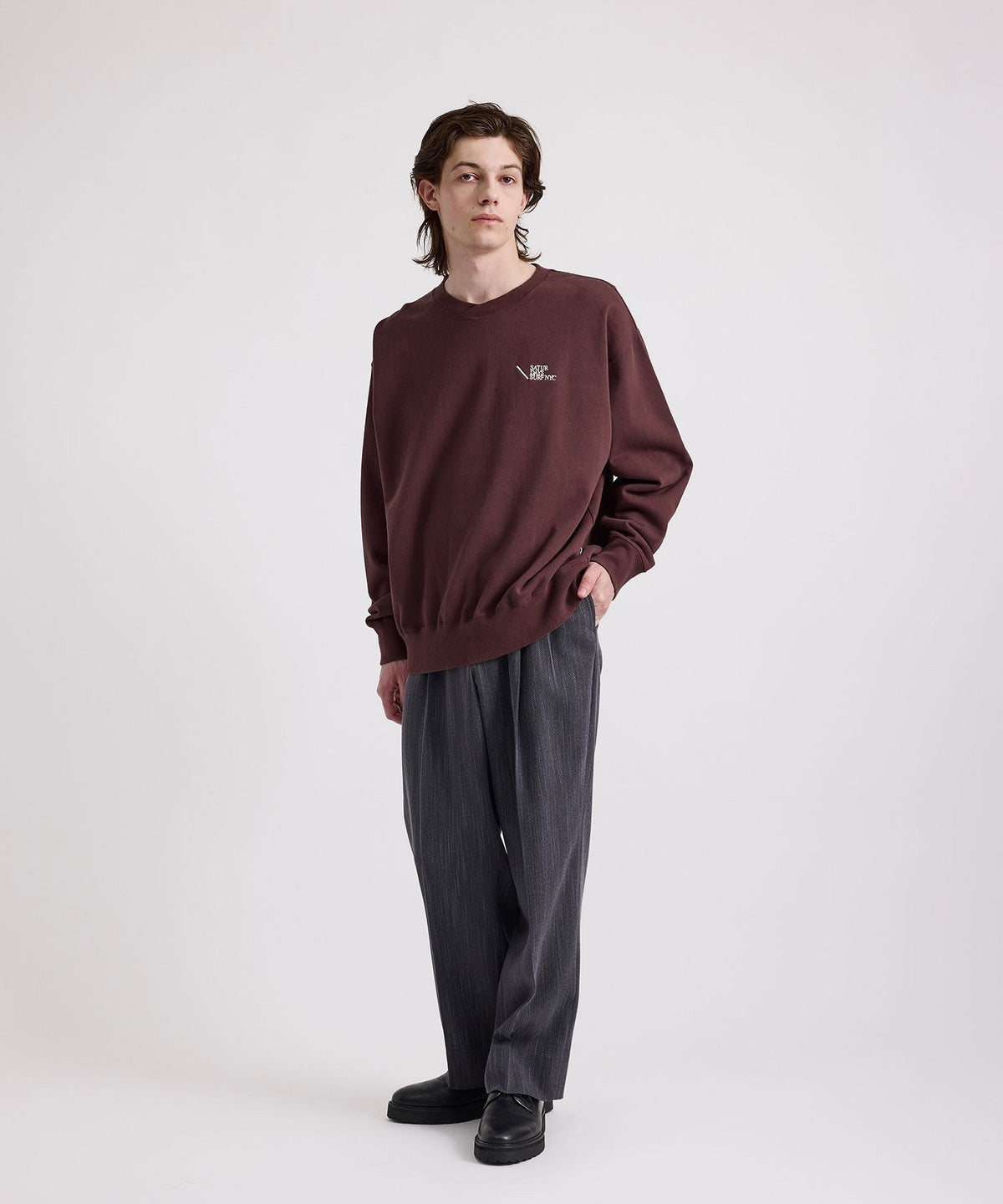 Bowery Loofah Collar Sweatshirt