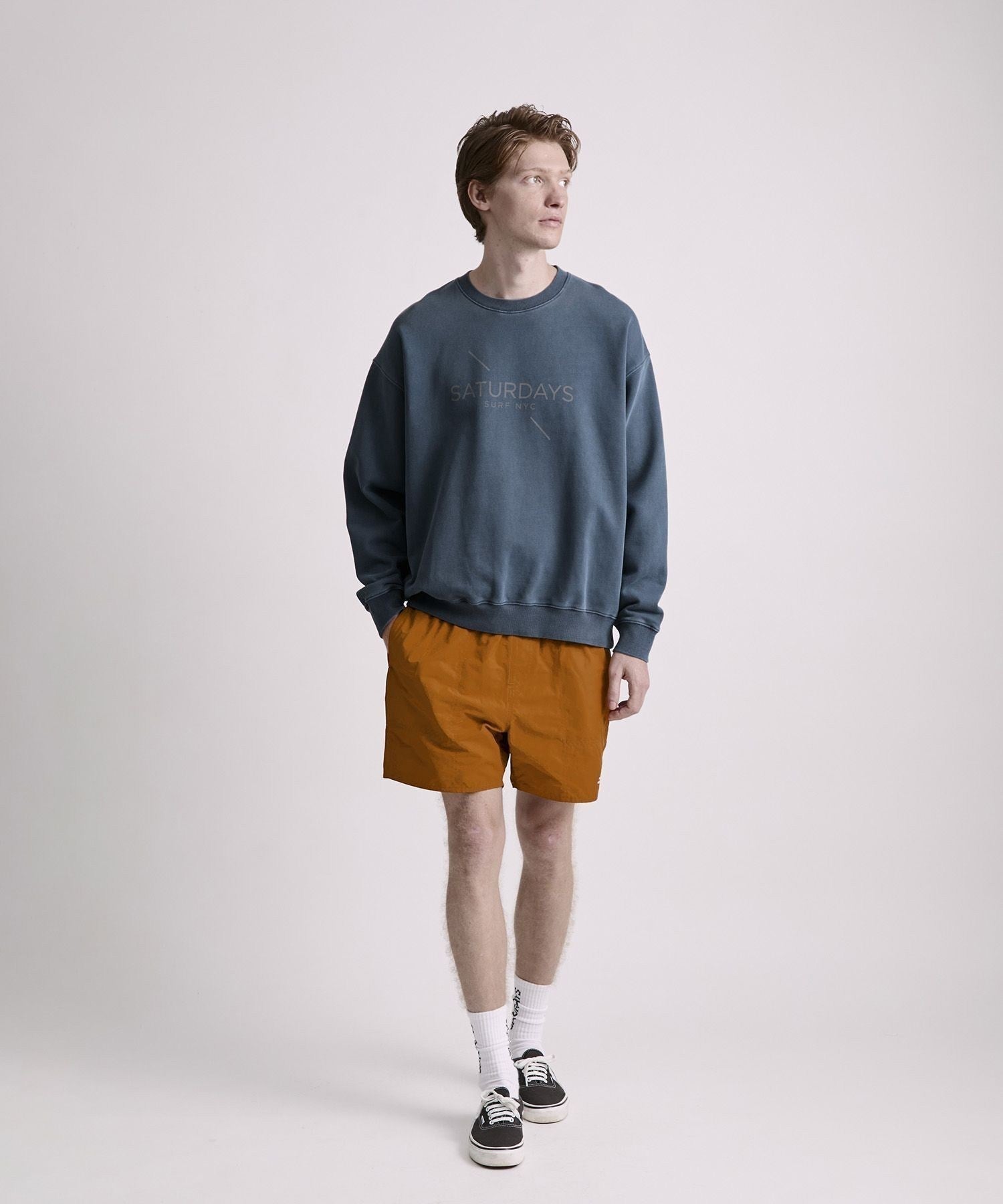 Bowery Pigment Dye Surf Sweatshirt