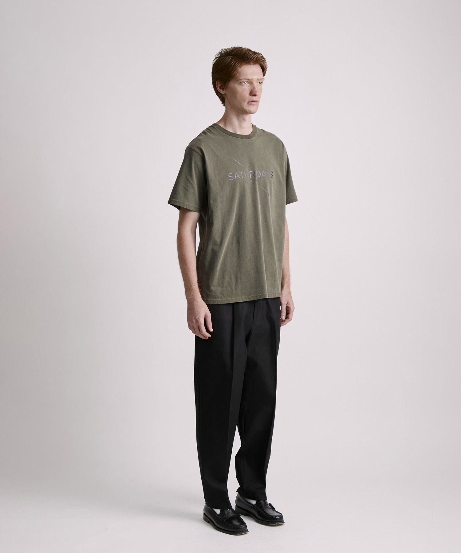 Saturdays Surf Pigment Dye SS Tee | Saturdays NYC Japan