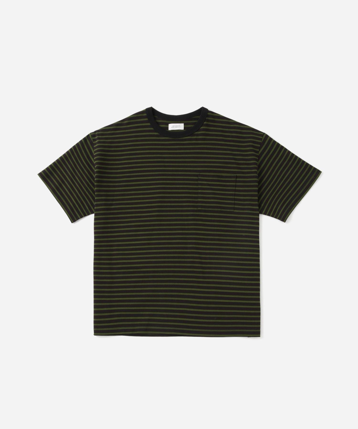 Striped Ringer Relaxed SS Tee
